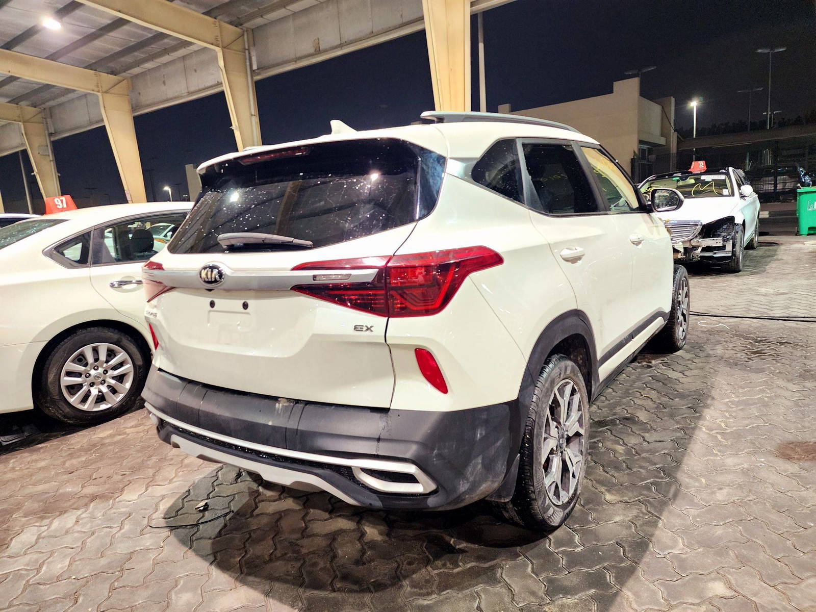 2021 KIA SELTOS — 60410 KM — Lot 20182018 — Souq - Marhaba Auctions Used Cars - Image 3