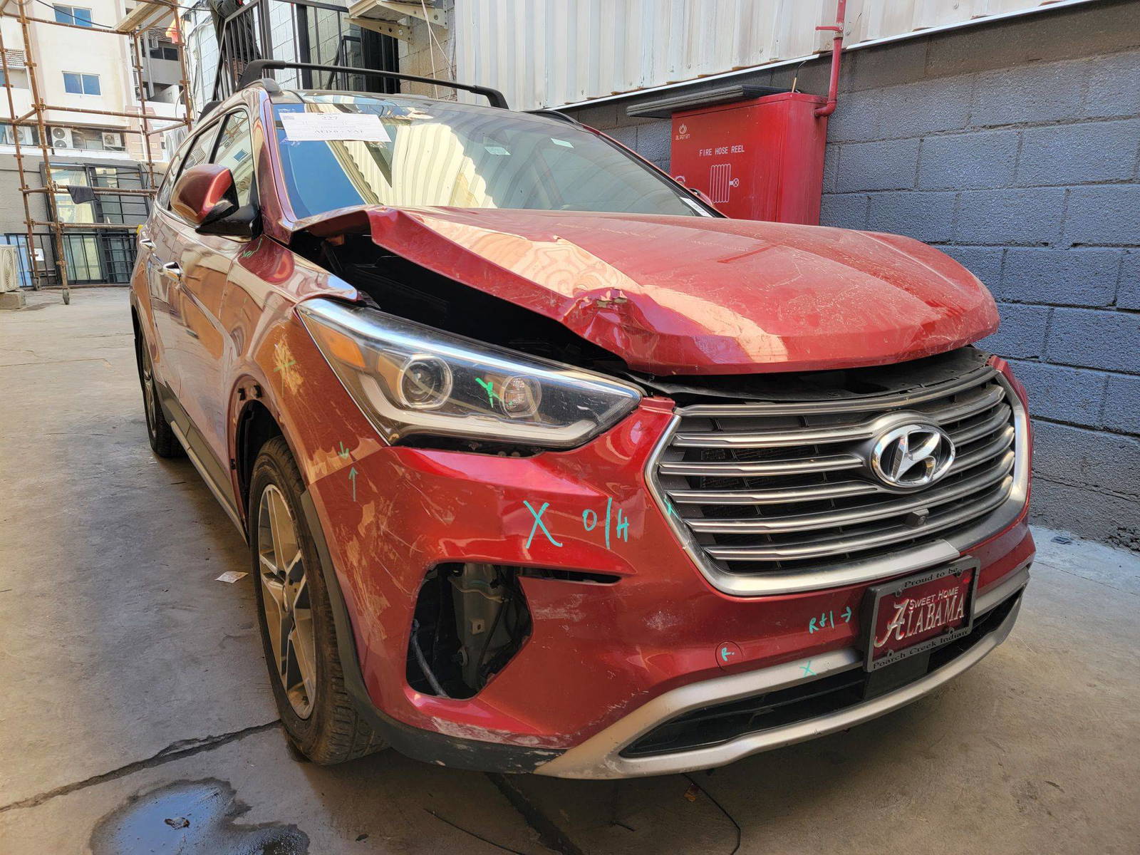 HYUNDAI SANTA FE 2018 - Marhaba Auction Used Cars - Image 3