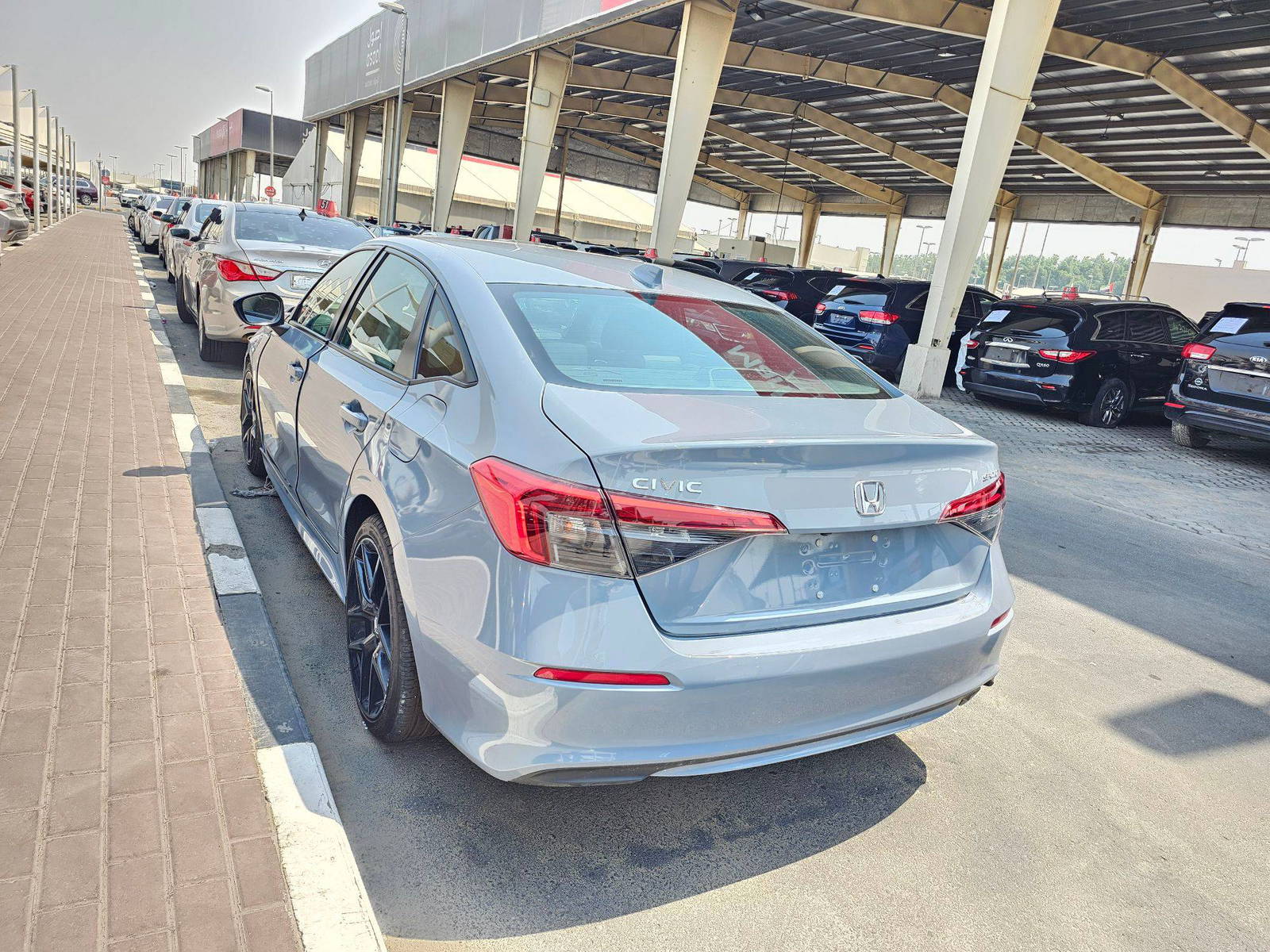 2024 HONDA CIVIC SPORT — 24262 Miles — Lot F54RH561841 — Souq - Marhaba Auctions Used Cars - Image 3