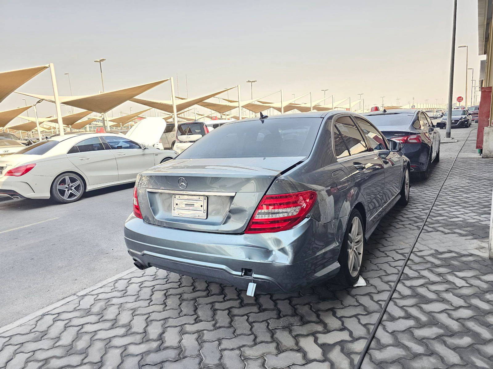 MERCEDES BENZ C 250 2012 - Marhaba Auction Used Cars - Image 3