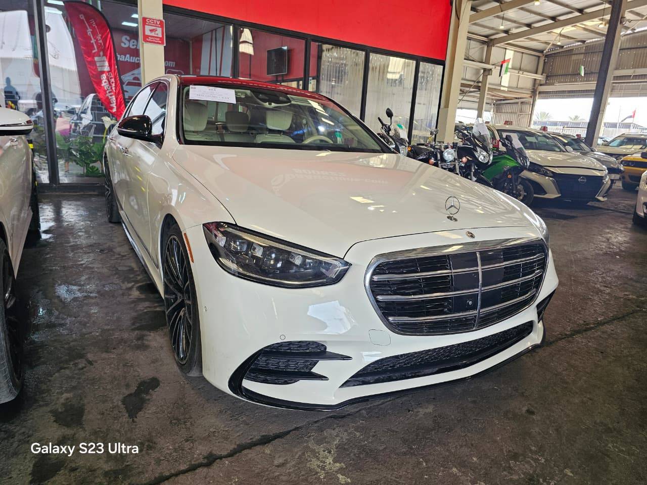 2022 MERCEDES BENZ S 500 — sold — 56745 Miles — Lot 43093902 — Main - Marhaba Auctions Used Cars - Image 3