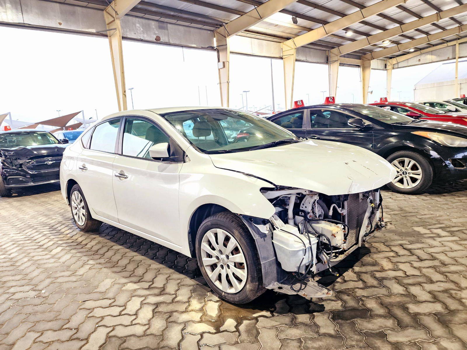 2013 NISSAN SENTRA — 75810 Miles — Lot PXDL628503 — Souq - Marhaba Auctions Used Cars - Image 4