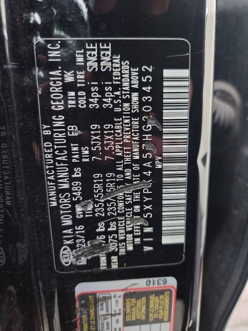 KIA SORENTO 2017 - Marhaba Auction Used Cars - Image 19