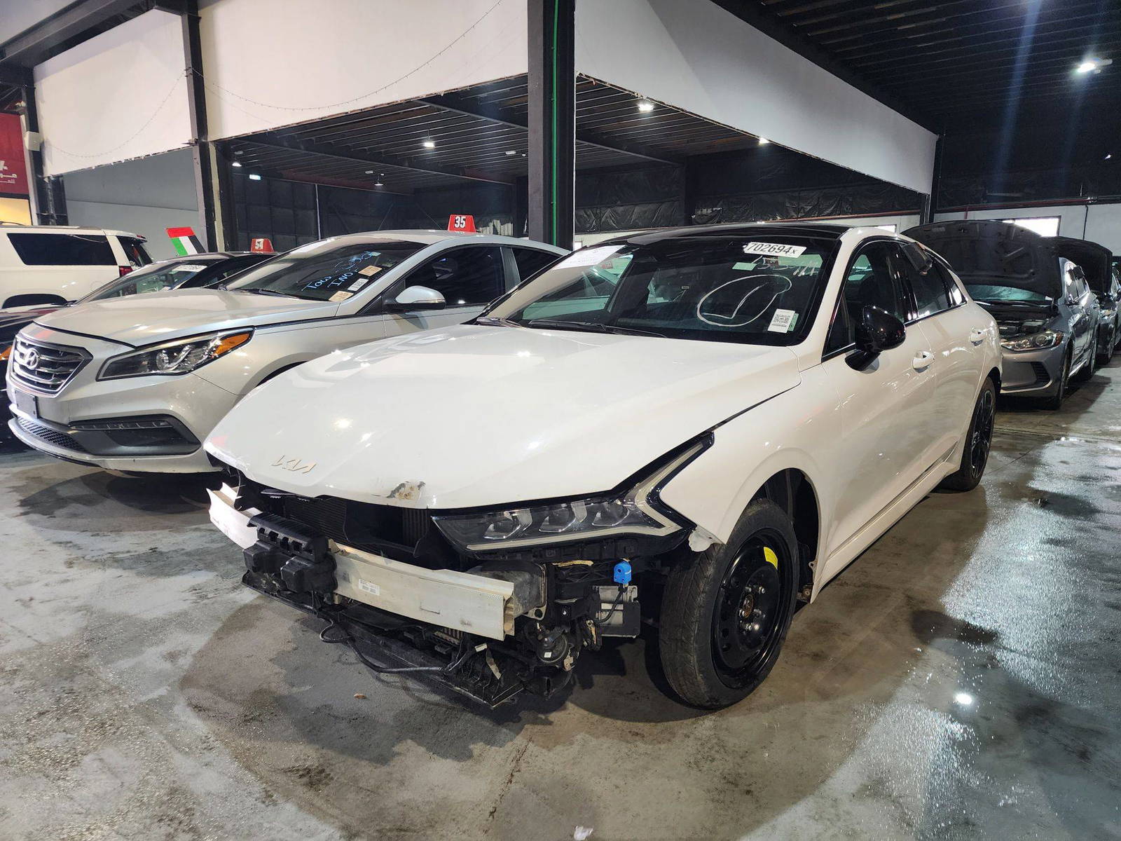 2022 KIA K5 — 74297 Miles — Lot 55419 — Main - Marhaba Auctions Used Cars - Image 6