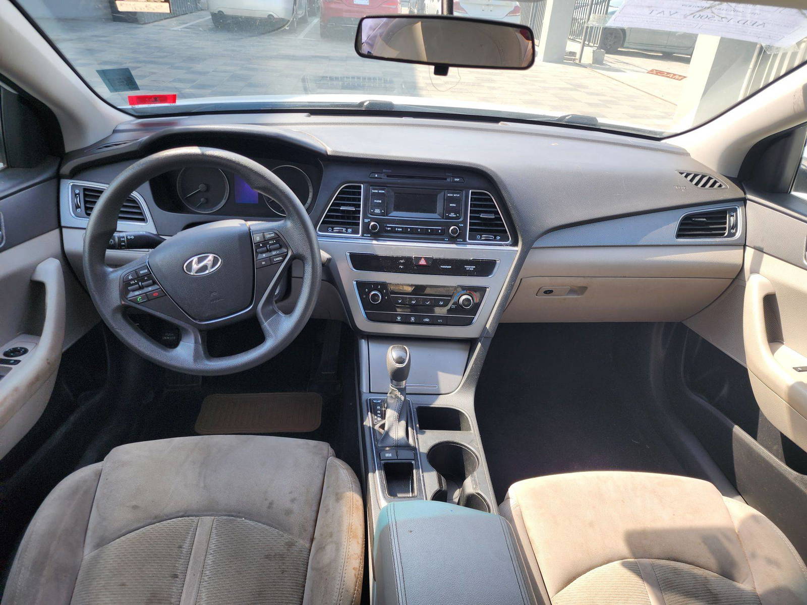 2015 HYUNDAI SONATA — 163152 Miles — Lot 1829 — Al Quoz - Marhaba Auctions Used Cars - Image 7