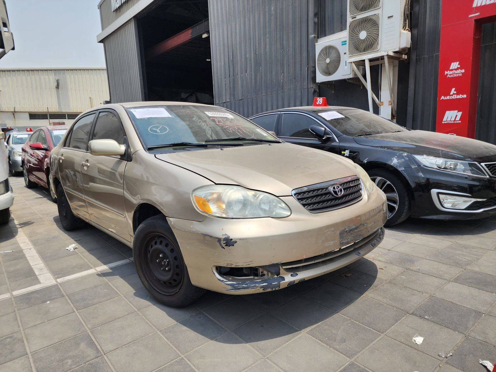 2007 TOYOTA COROLLA — 105219 Miles — Lot 729332 — Al Quoz - Marhaba Auctions Used Cars - Image 4
