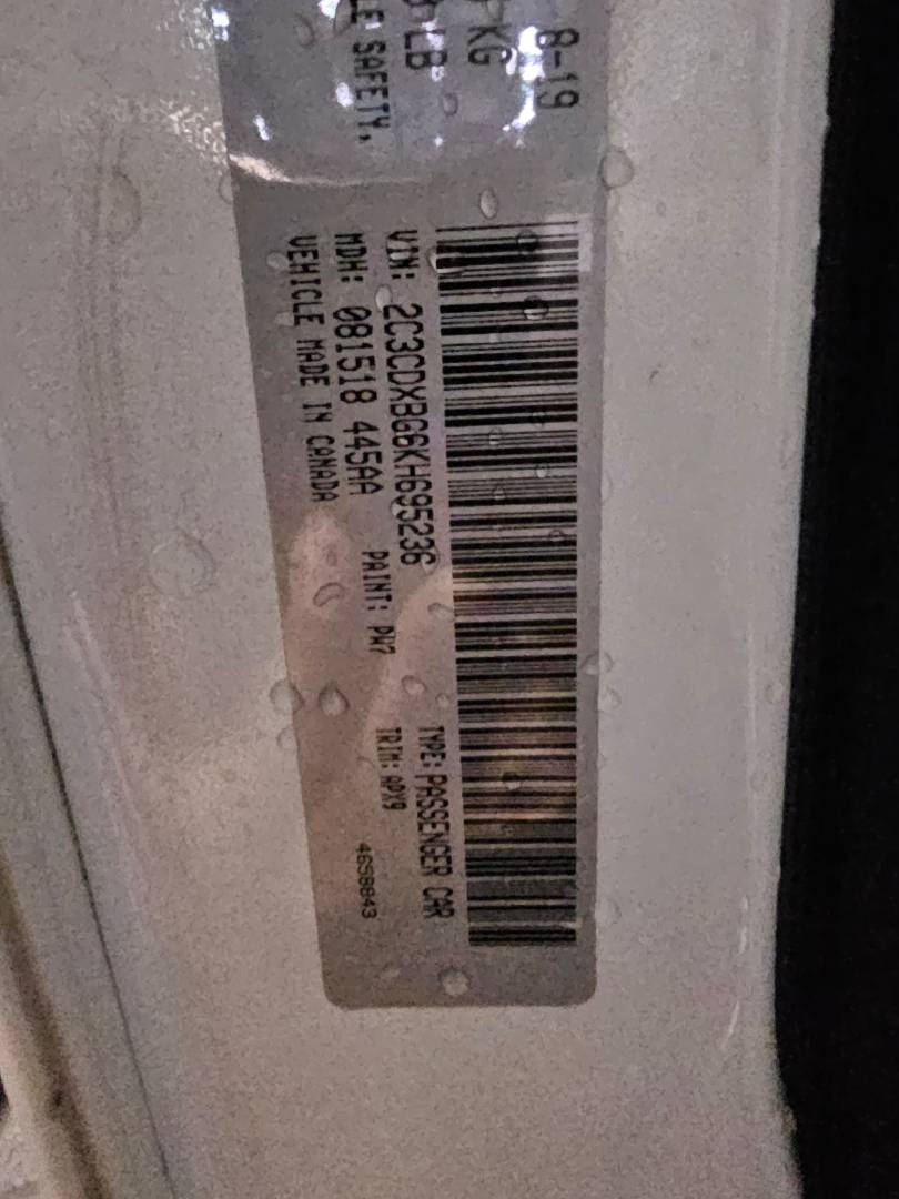 DODGE CHARGER 2019 - Marhaba Auction Used Cars - Image 8