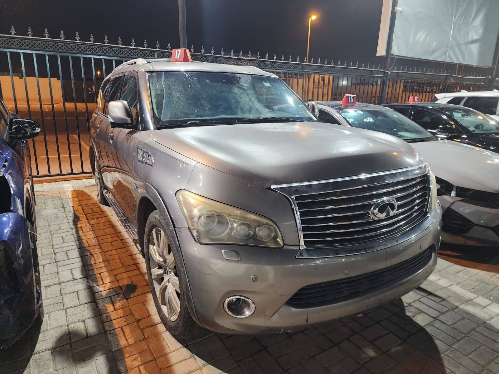2014 INFINITI QX80 — 197100 Miles — Lot 9350846 - Marhaba Auctions Used Cars - Image 4