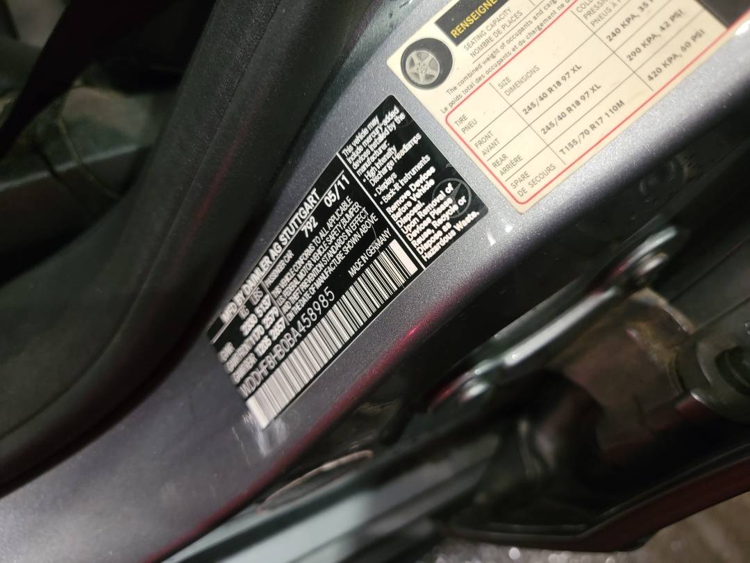 2011 MERCEDES BENZ E 350 — 225549 Miles — Lot 0BA458985 — Souq - Marhaba Auctions Used Cars - Image 11