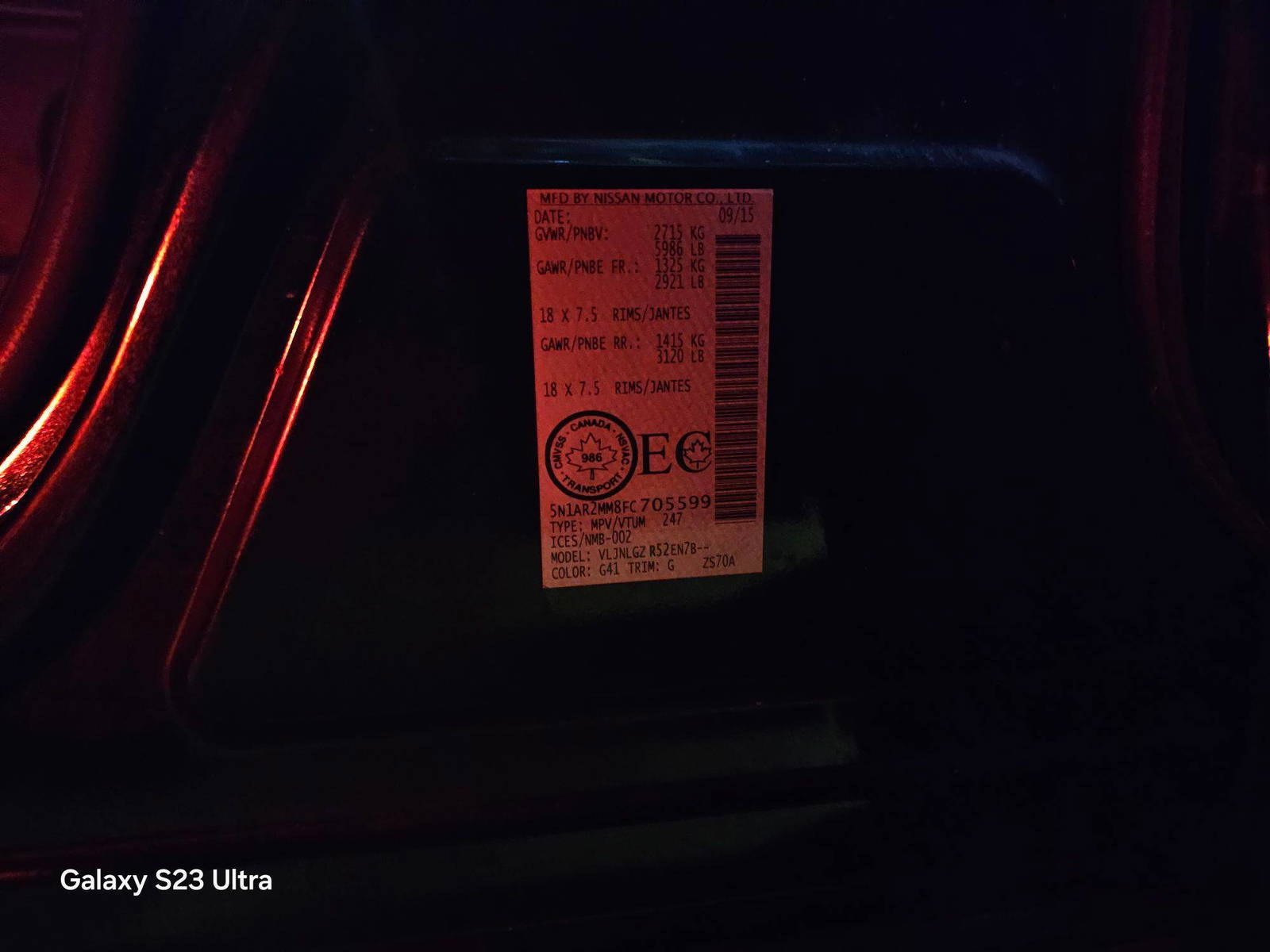 NISSAN PATHFINDER 2015 - Marhaba Auction Used Cars - Image 11