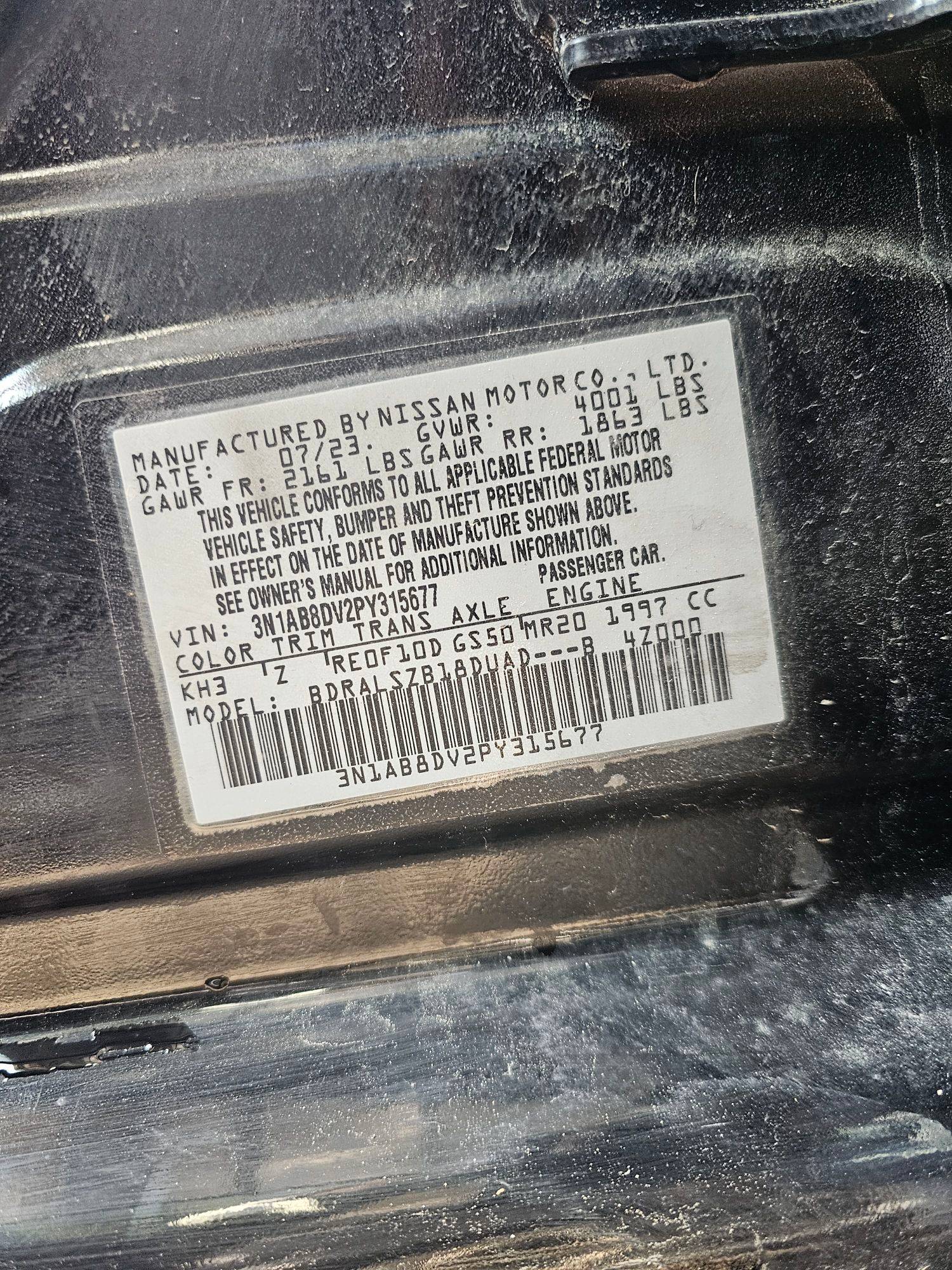 NISSAN SENTRA 2023 - Marhaba Auction Used Cars - Image 10