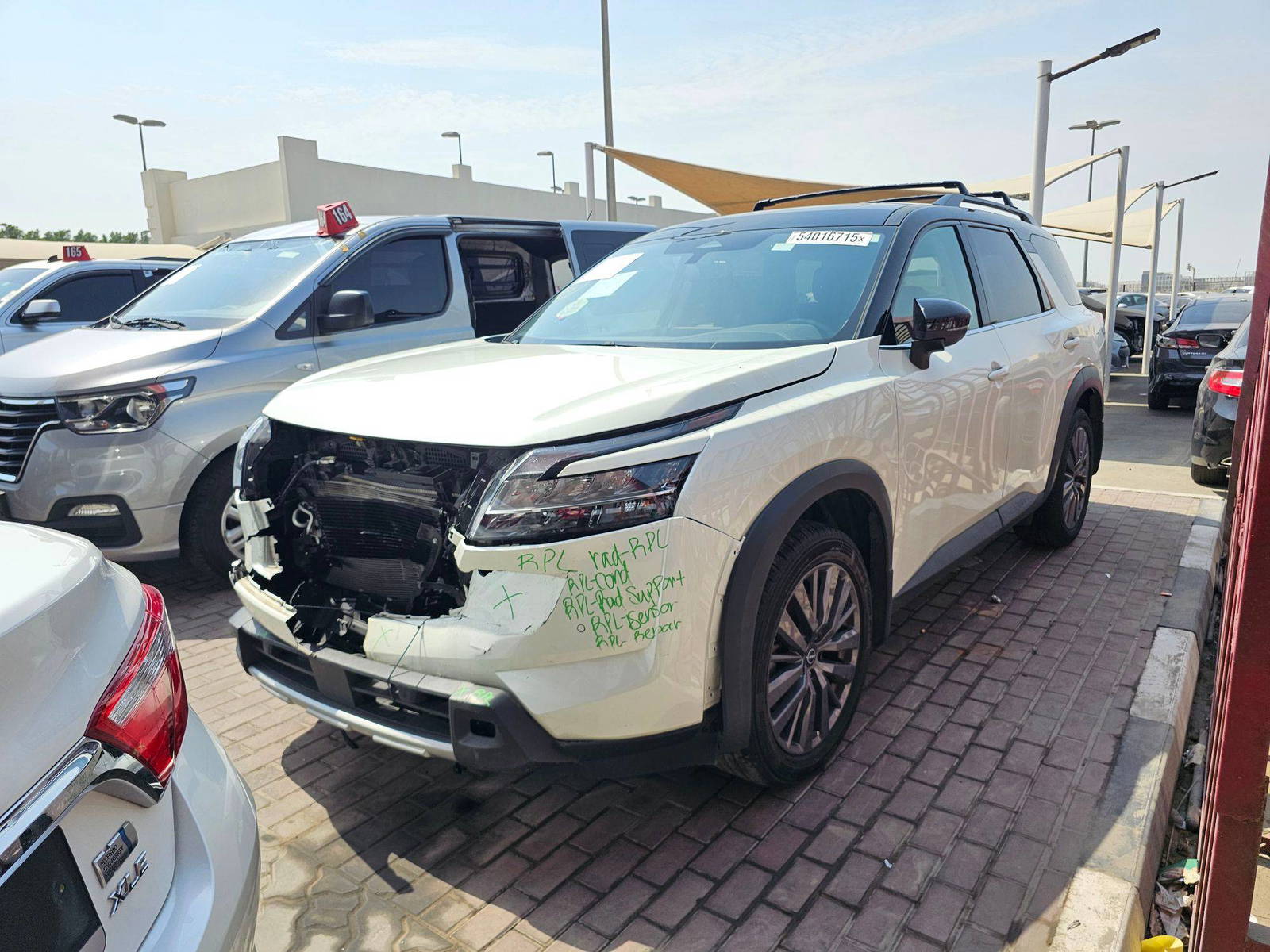 2022 NISSAN PATHFINDER — 58359 Miles — Lot NC271686 — Souq - Marhaba Auctions Used Cars - Image 4