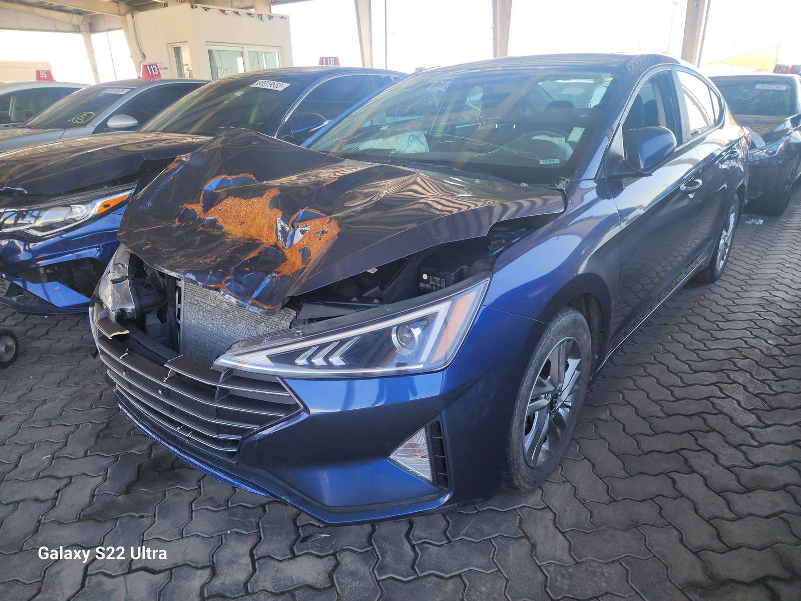 2019 HYUNDAI ELANTRA — 73636 KM — Lot 787004 - Marhaba Auctions Used Cars - Image 7