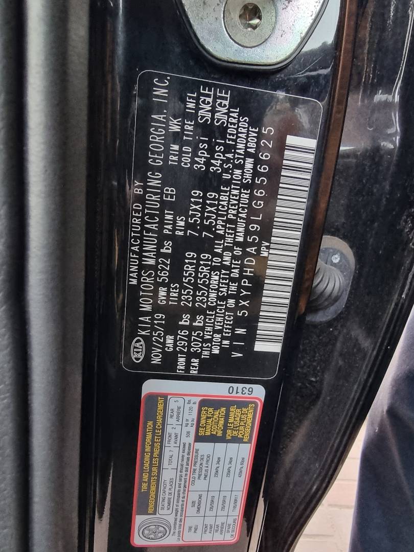 KIA SORENTO 2020 - Marhaba Auction Used Cars - Image 9