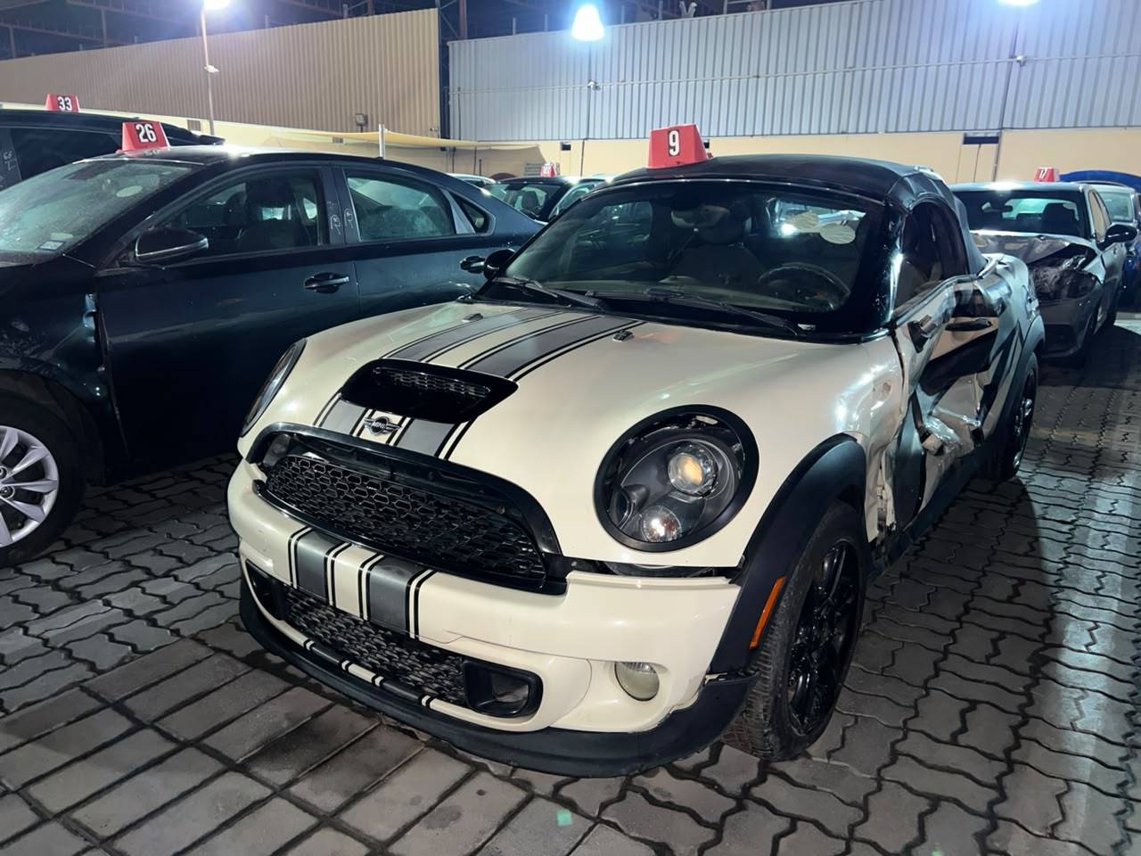 2013 MINI COOPER — 95654 Miles — Lot 8DT594297 - Marhaba Auctions Used Cars - Image 2