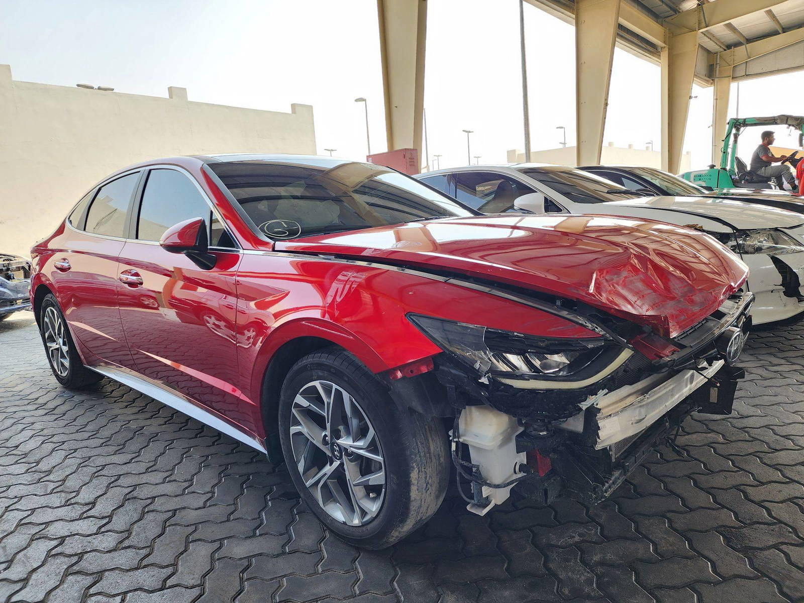 2021 HYUNDAI SONATA — 59381 Miles — Lot H094021 — Main - Marhaba Auctions Used Cars - Image 4
