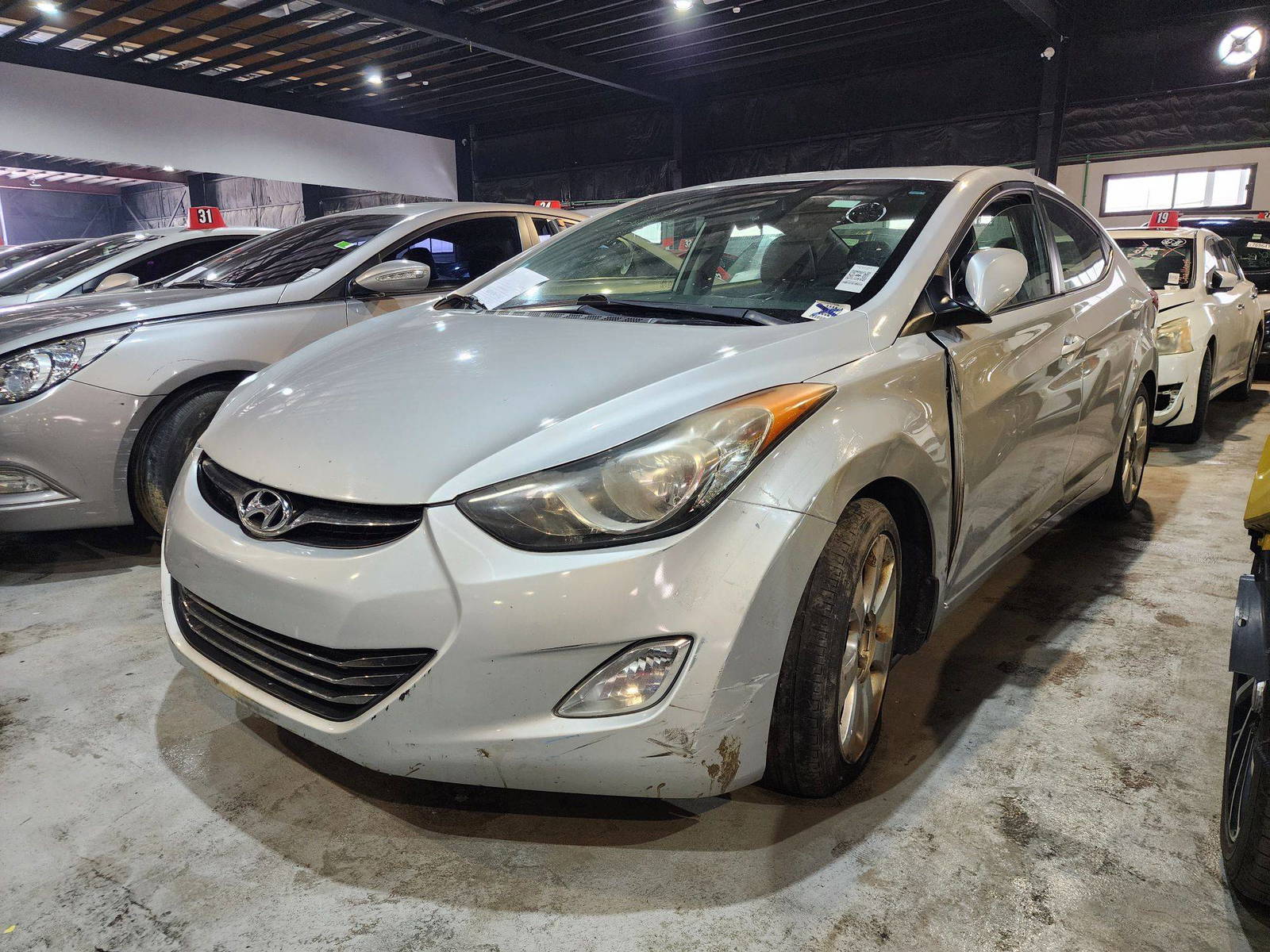2013 HYUNDAI ELANTRA — 158068 Miles — Lot 883212 — Al Quoz - Marhaba Auctions Used Cars - Image 6