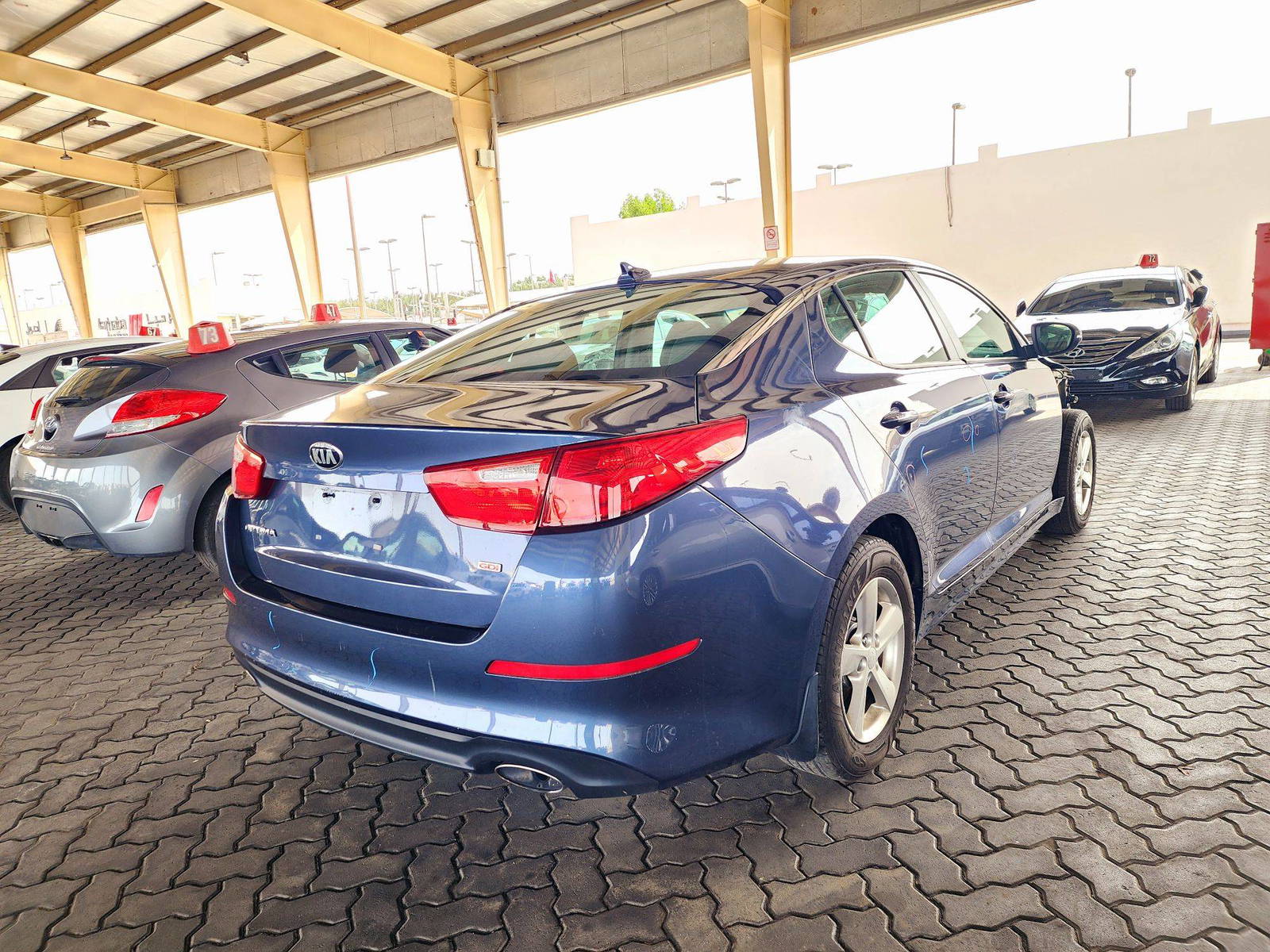 2015 KIA OPTIMA — 86413 Miles — Lot FG480439 — Souq - Marhaba Auctions Used Cars - Image 3
