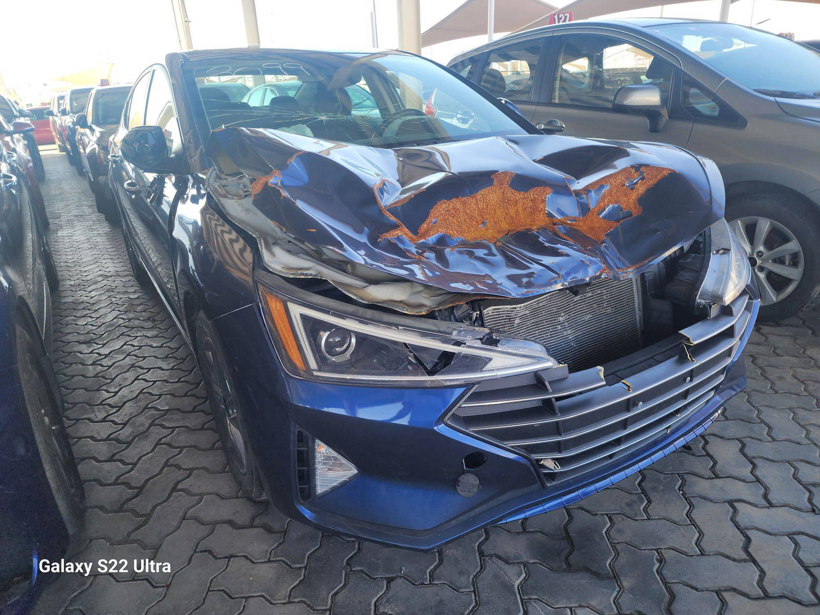2019 HYUNDAI ELANTRA — 73636 KM — Lot 787004 - Marhaba Auctions Used Cars - Image 6