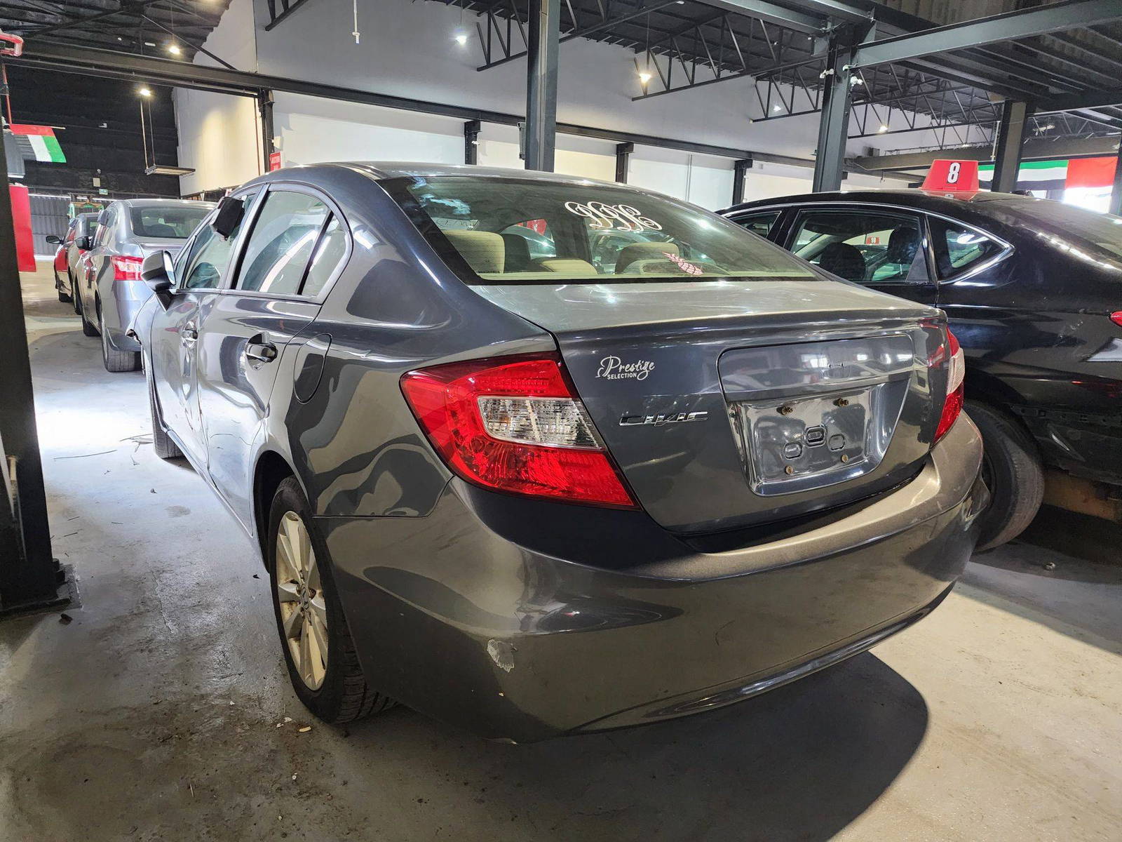 2012 HONDA CIVIC — 250868 Miles — Lot 85295 — Al Quoz - Marhaba Auctions Used Cars - Image 4