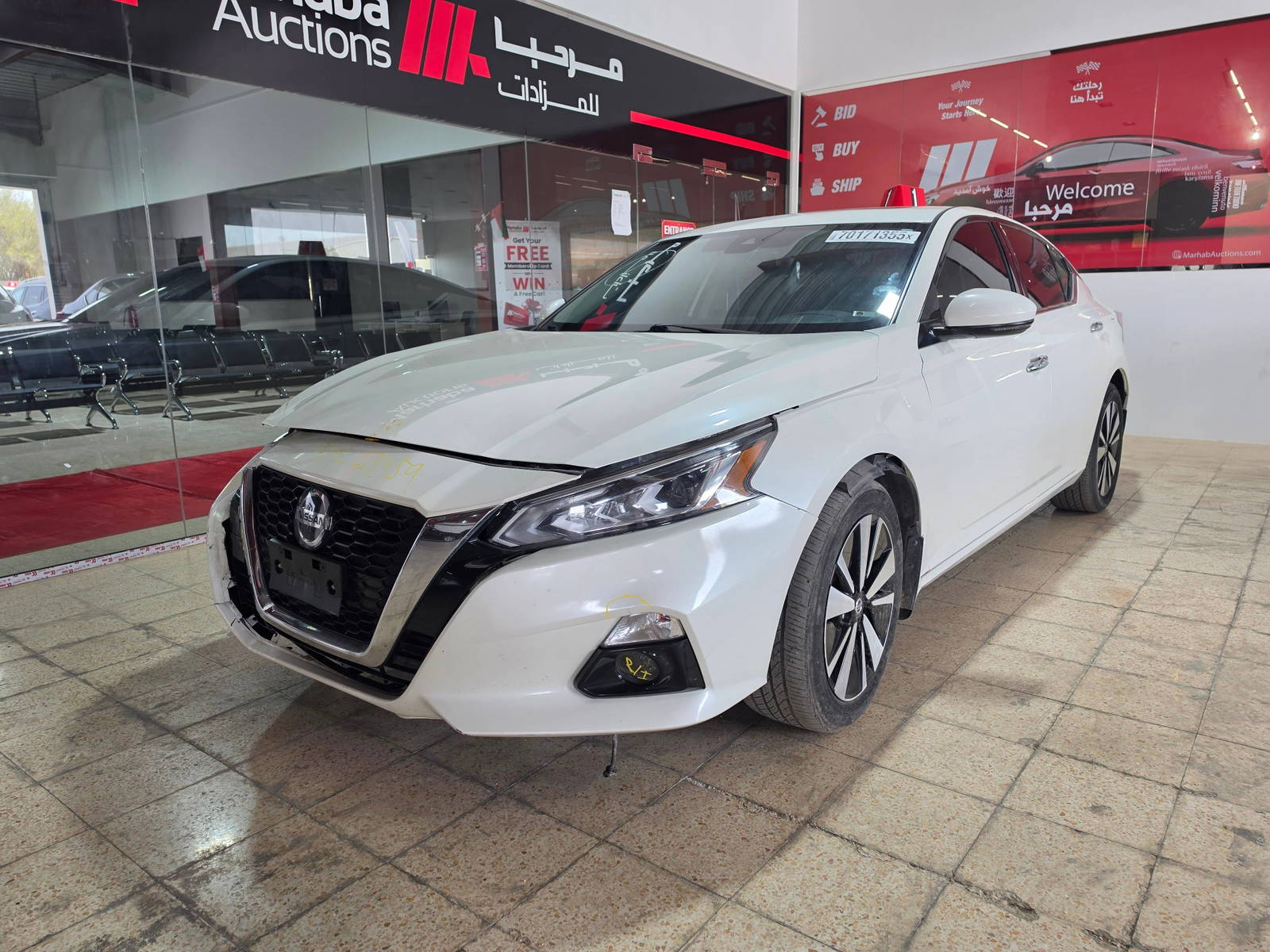 2019 NISSAN ALTIMA — 175272 Miles — Lot 5KC192125 - Marhaba Auctions Used Cars - Image 3