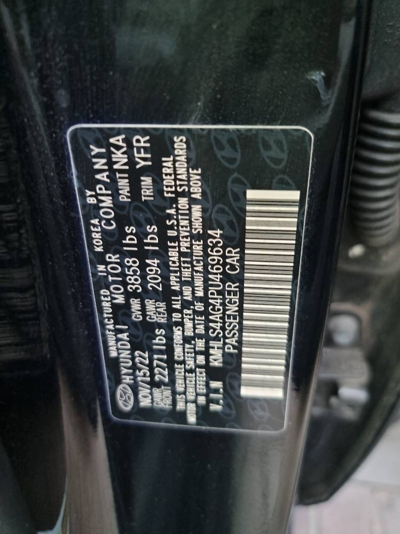 HYUNDAI ELANTRA 2023 - Marhaba Auction Used Cars - Image 9