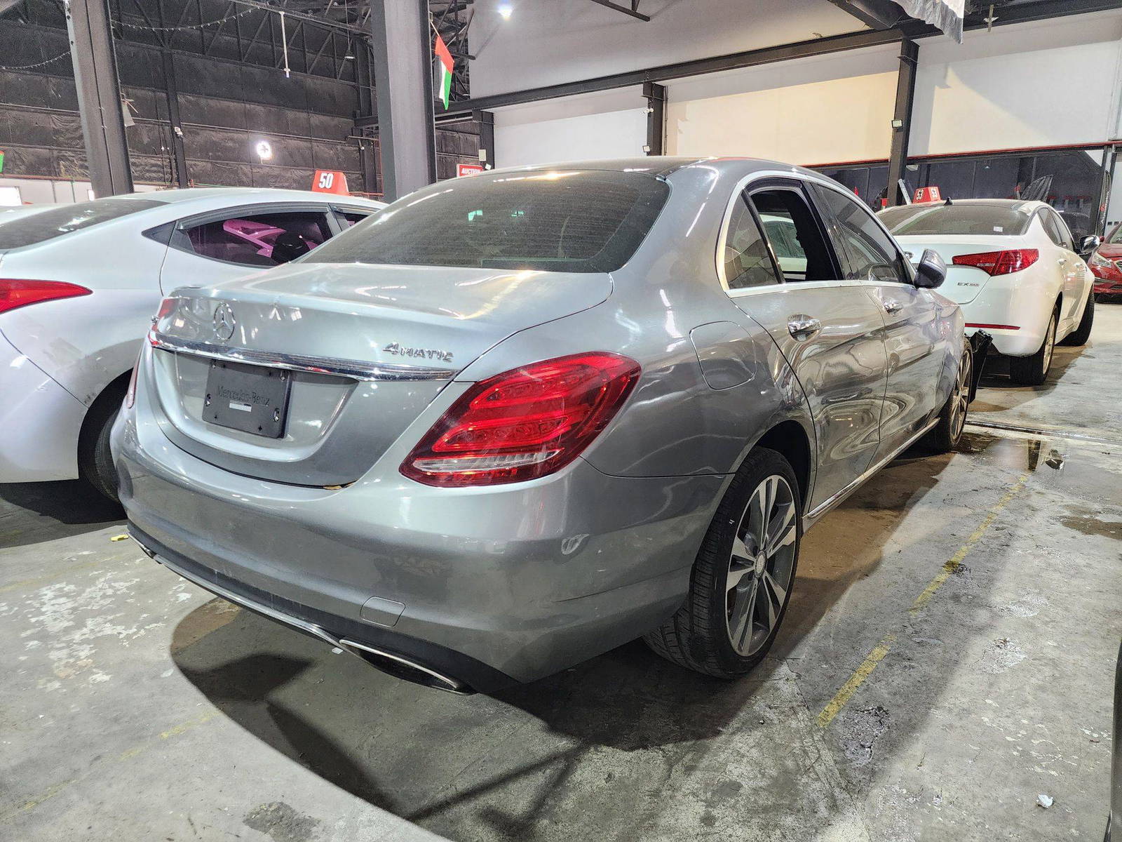 MERCEDES BENZ C300 2015 - Marhaba Auction Used Cars - Image 4