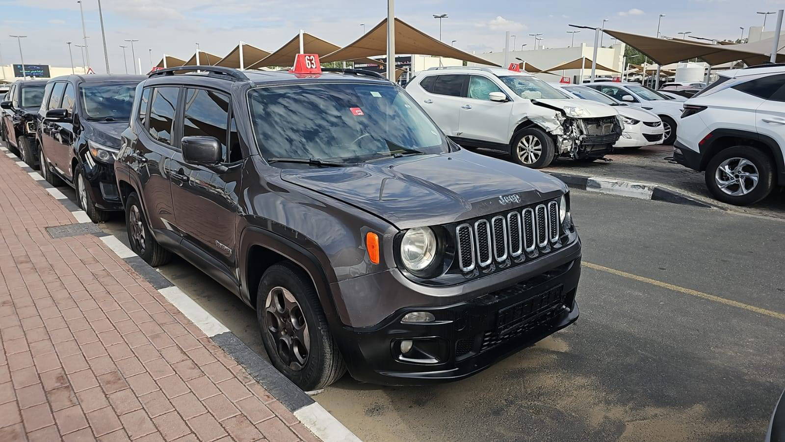 JEEP RENEGADE LATITUDE 2018 - Marhaba Auction Used Cars - Image 10