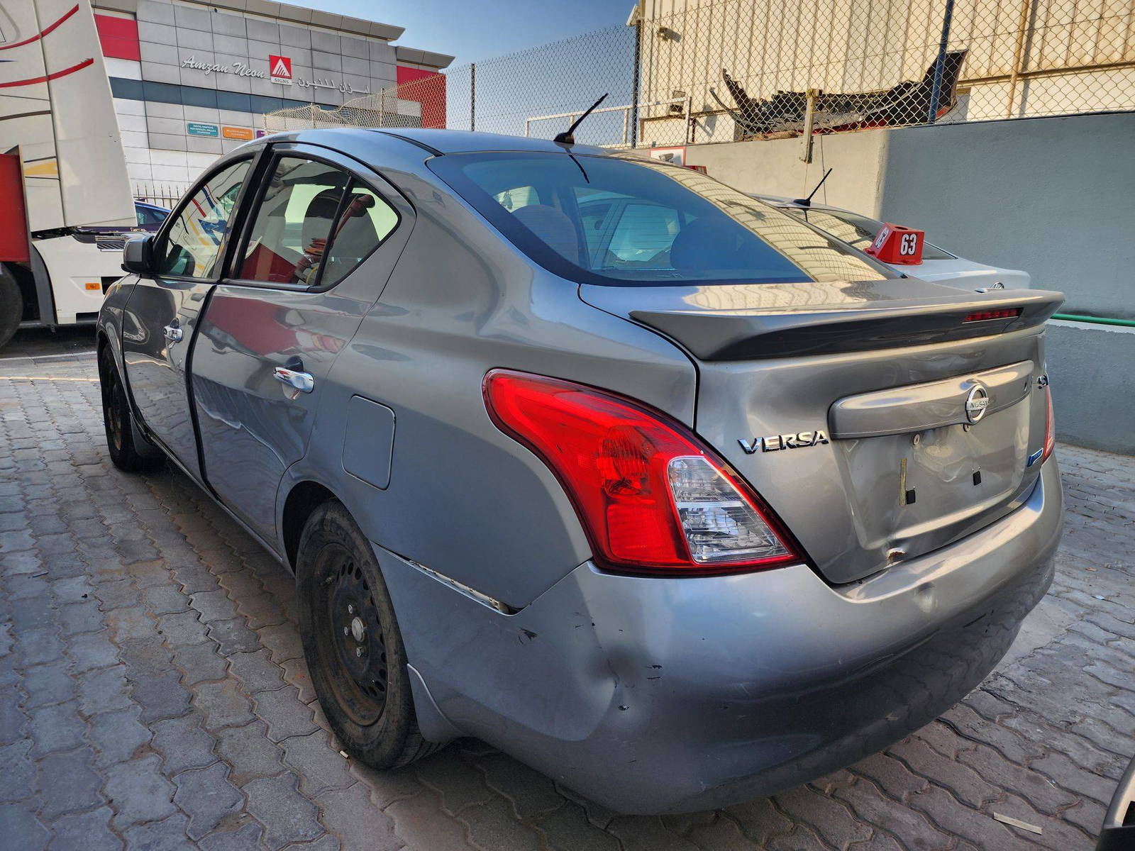 2014 NISSAN VERSA — 111477 Miles — Lot 18955 — Al Quoz - Marhaba Auctions Used Cars - Image 3