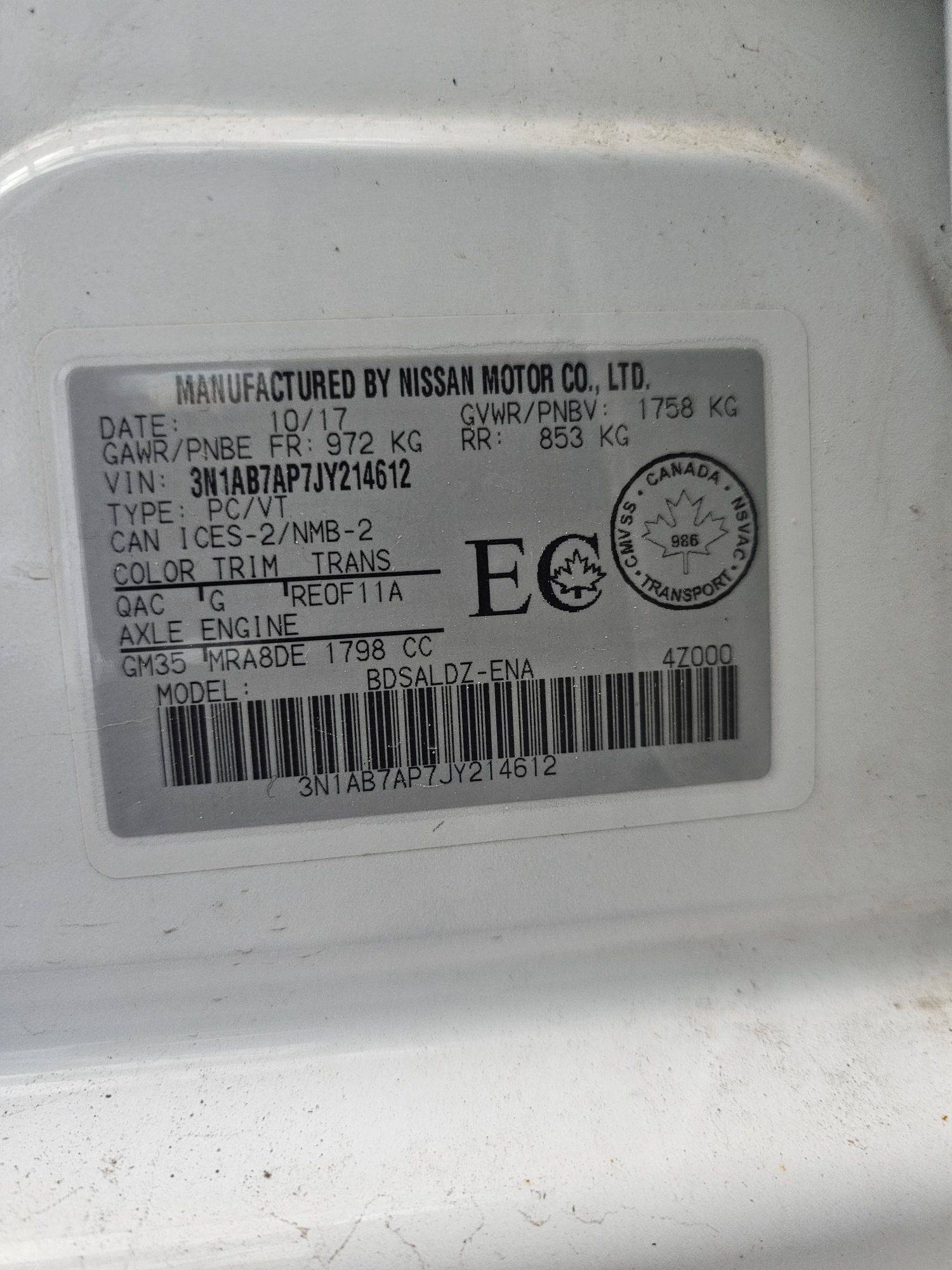 NISSAN SENTRA 2018 - Marhaba Auction Used Cars - Image 11