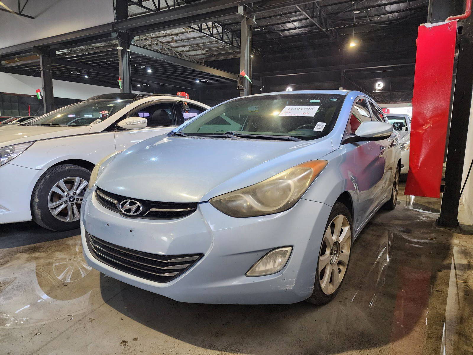 2011 HYUNDAI ELANTRA — 154036 Miles — Lot 41301795 — Al Quoz - Marhaba Auctions Used Cars - Image 3