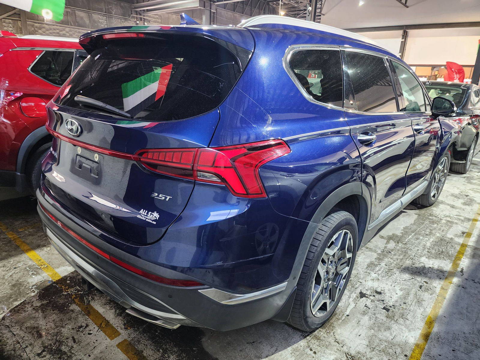 2022 HYUNDAI SANTA FE — 51653 Miles — Lot 469170 — Al Quoz - Marhaba Auctions Used Cars - Image 4