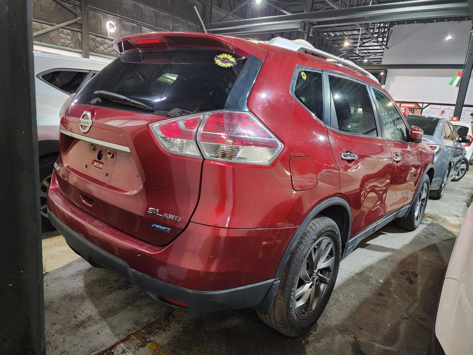 2014 NISSAN ROGUE — 202905 Miles — Lot 829095 — Al Quoz - Marhaba Auctions Used Cars - Image 3