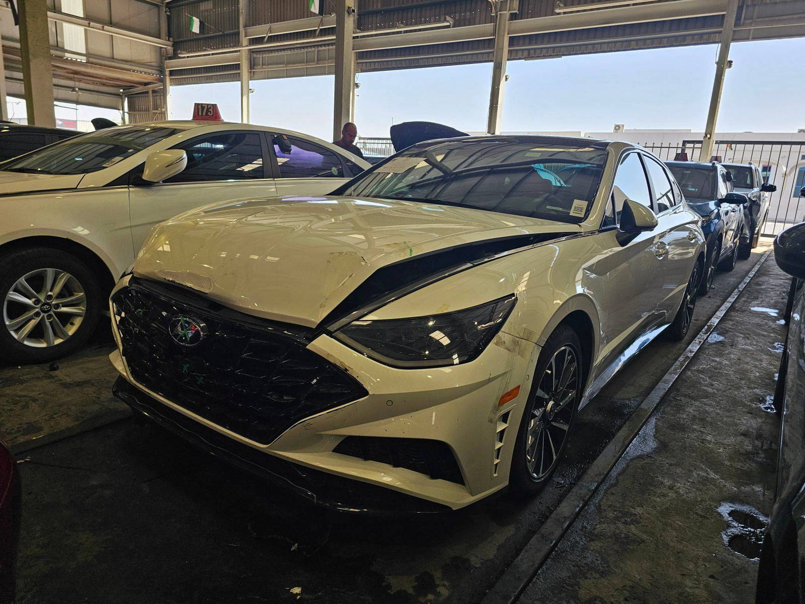 2023 HYUNDAI SONATA — sold — 15980 Miles — Lot 84383705 — Main - Marhaba Auctions Used Cars - Image 2