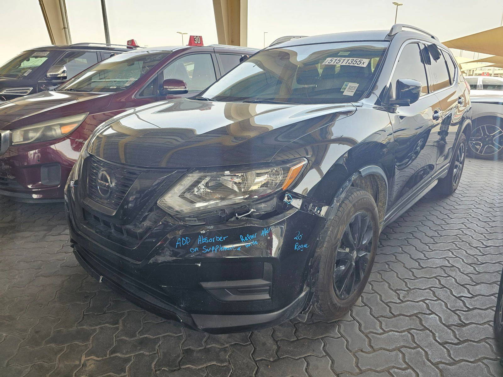2020 NISSAN ROGUE — 121143 Miles — Lot XLC778901 — Souq - Marhaba Auctions Used Cars - Image 4