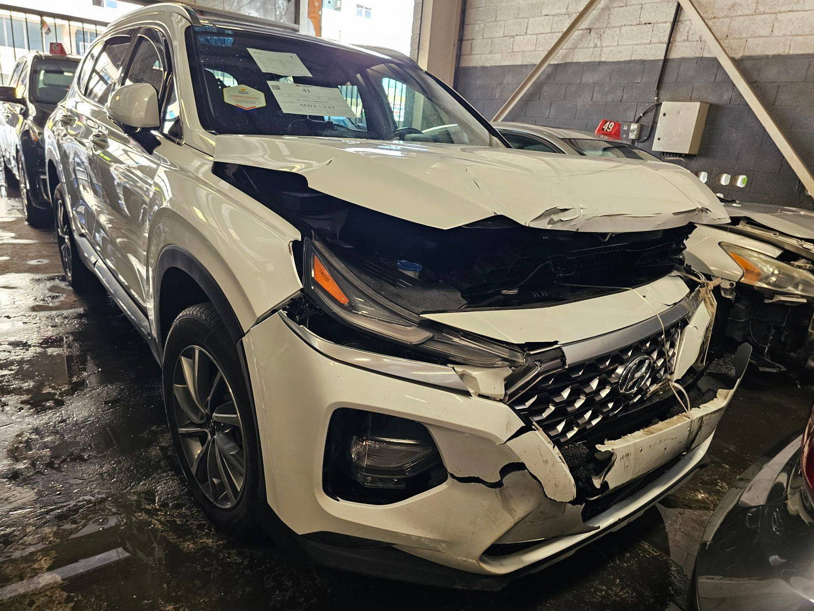 2019 HYUNDAI SANTA FE — 127245 Miles — Lot 43629497 — Main - Marhaba Auctions Used Cars - Image 3