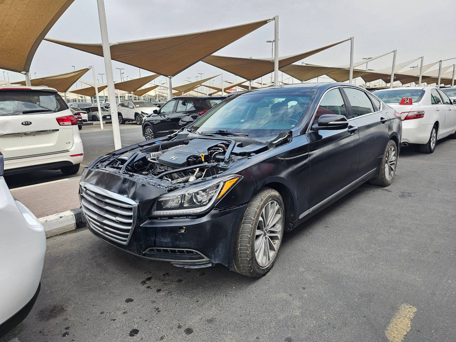 HYUNDAI GENESIS 2015 - Marhaba Auction Used Cars - Image 5
