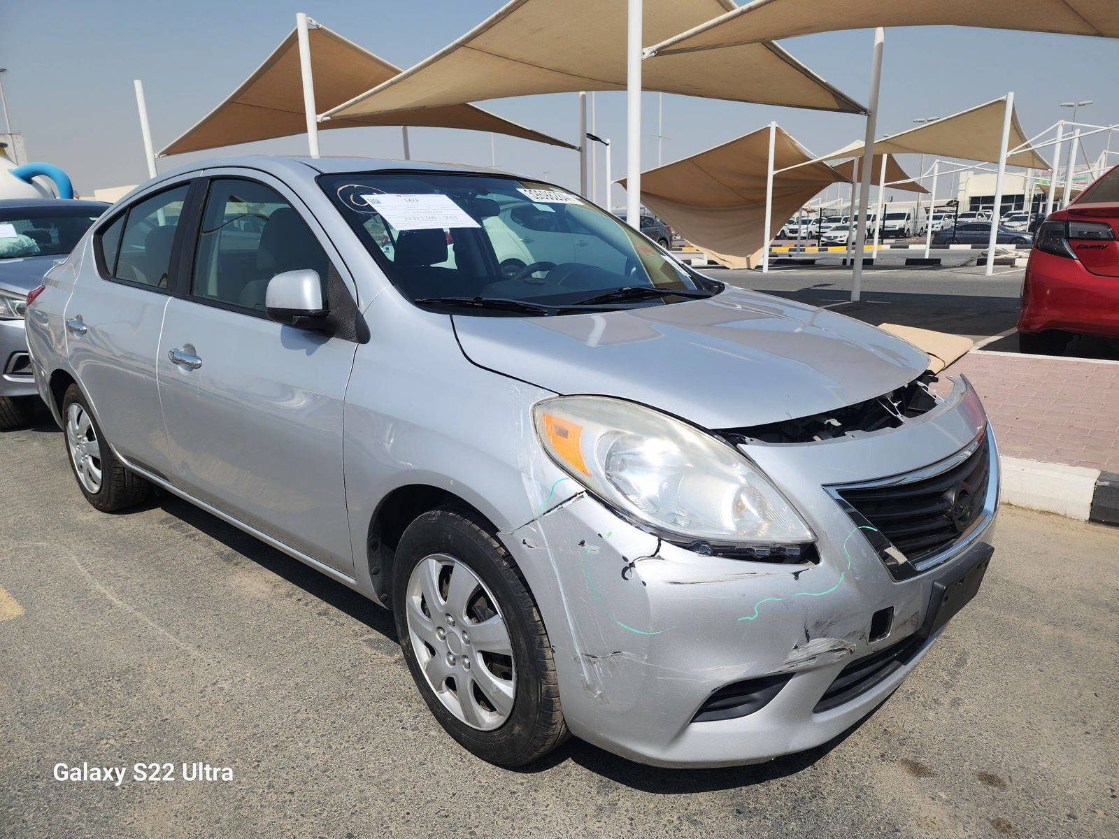 2013 NISSAN VERSA — 95850 Miles — Lot 39698284 - Marhaba Auctions Used Cars - Image 6