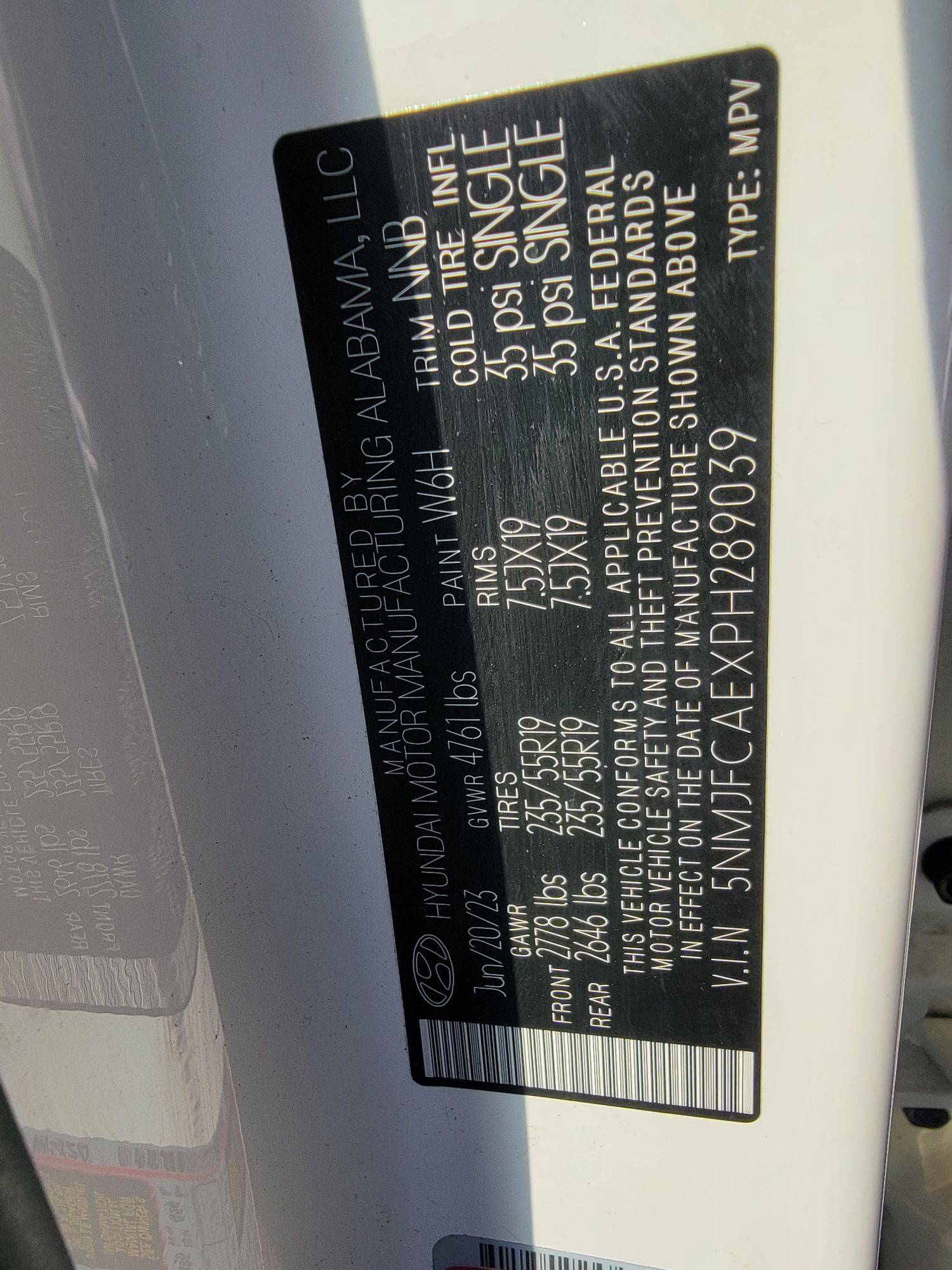 HYUNDAI TUCSON 2023 - Marhaba Auction Used Cars - Image 10