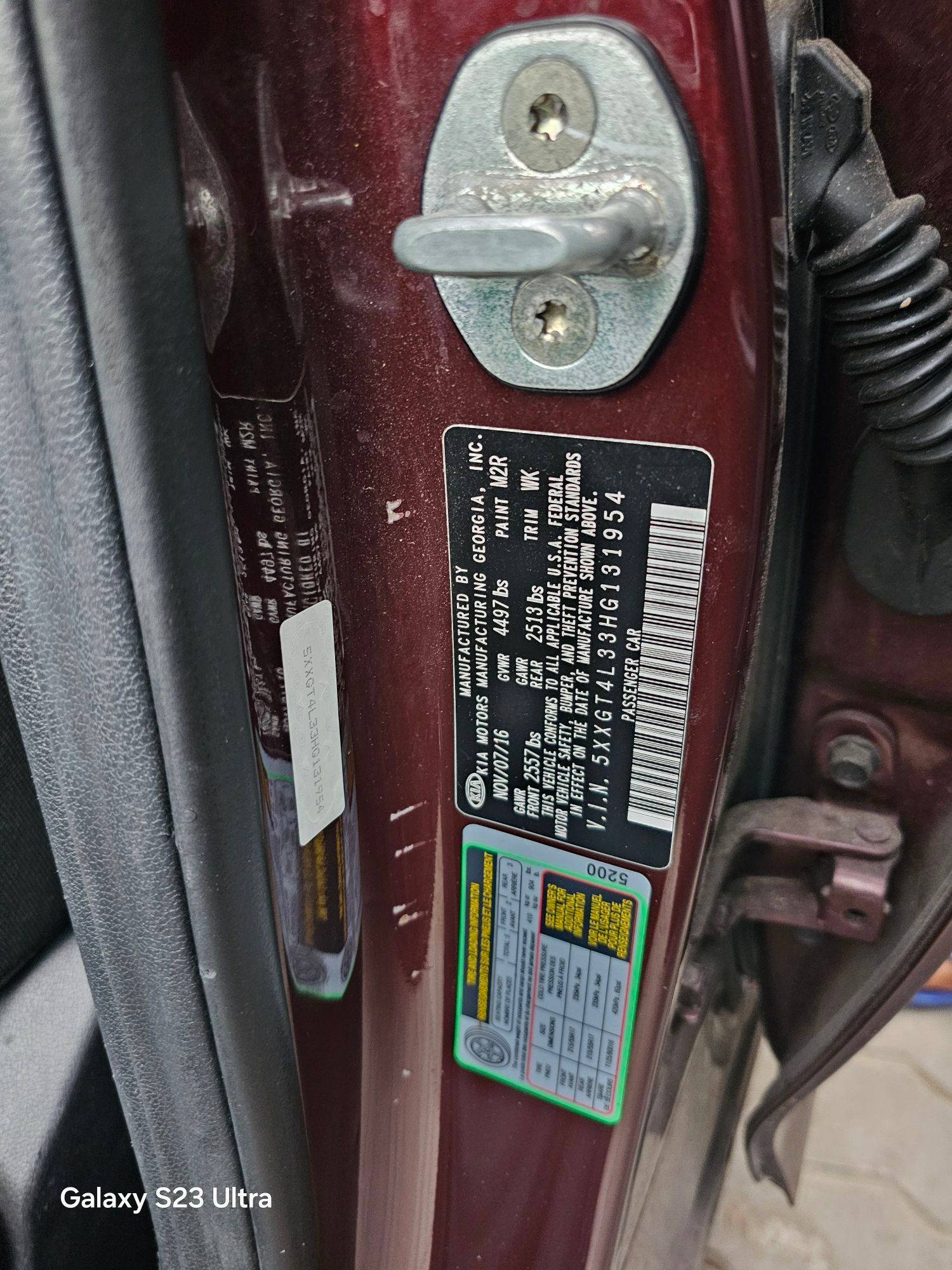 KIA OPTIMA 2017 - Marhaba Auction Used Cars - Image 10