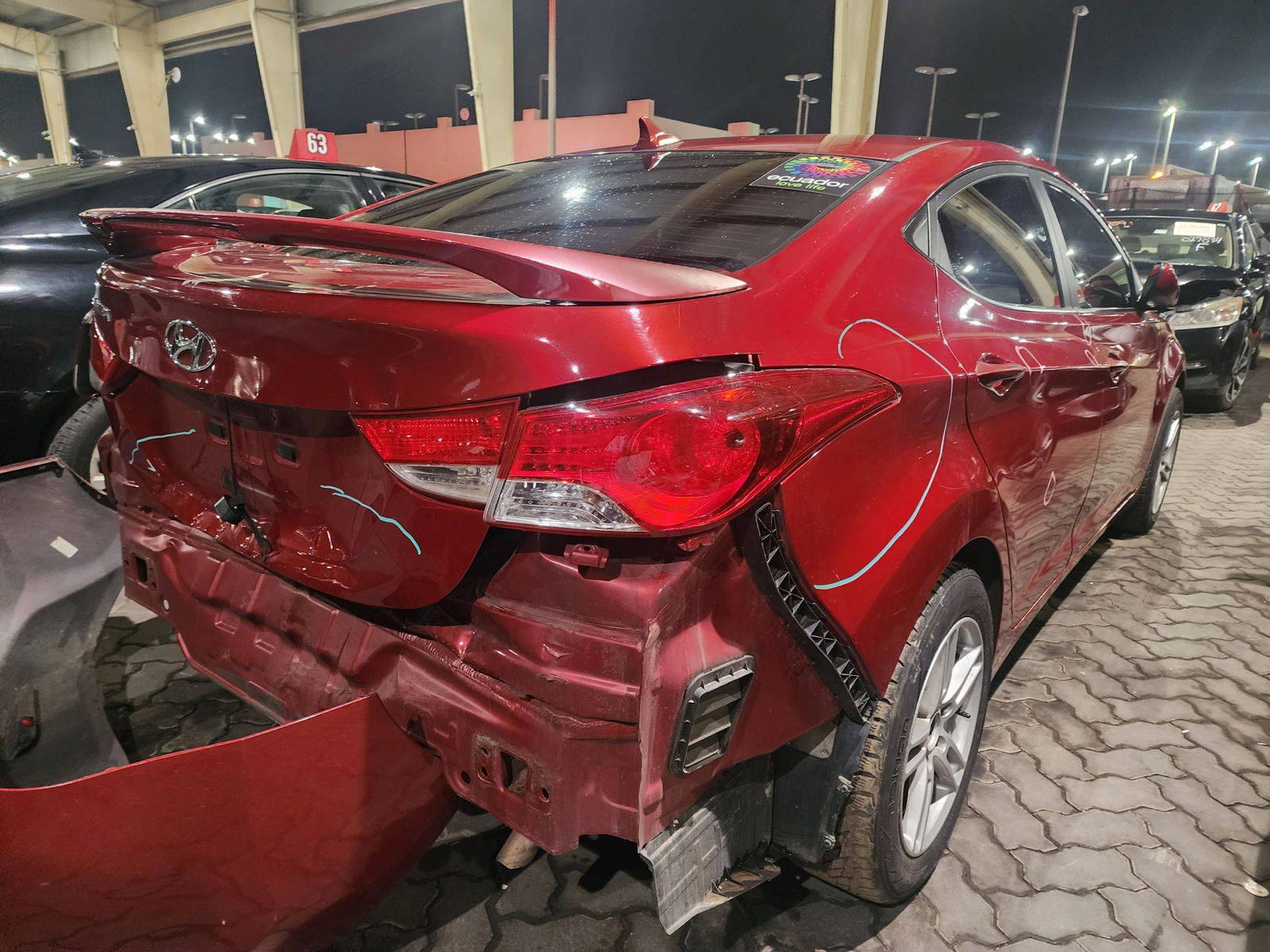 2013 HYUNDAI ELANTRA — 165511 Miles — Lot 72508103 - Marhaba Auctions Used Cars - Image 10