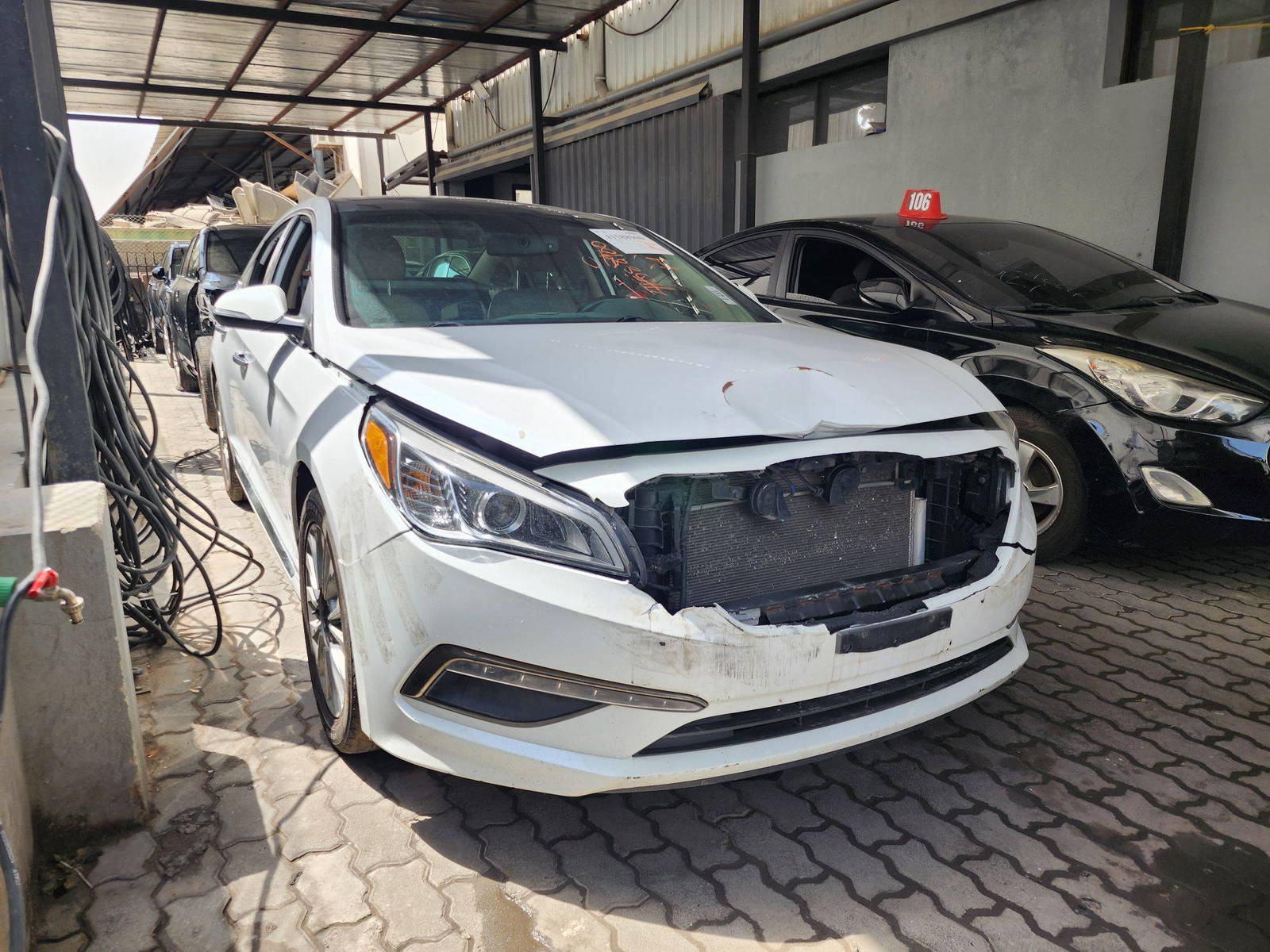 2015 HYUNDAI SONATA — 101657 Miles — Lot 41588900 — Al Quoz - Marhaba Auctions Used Cars - Image 3