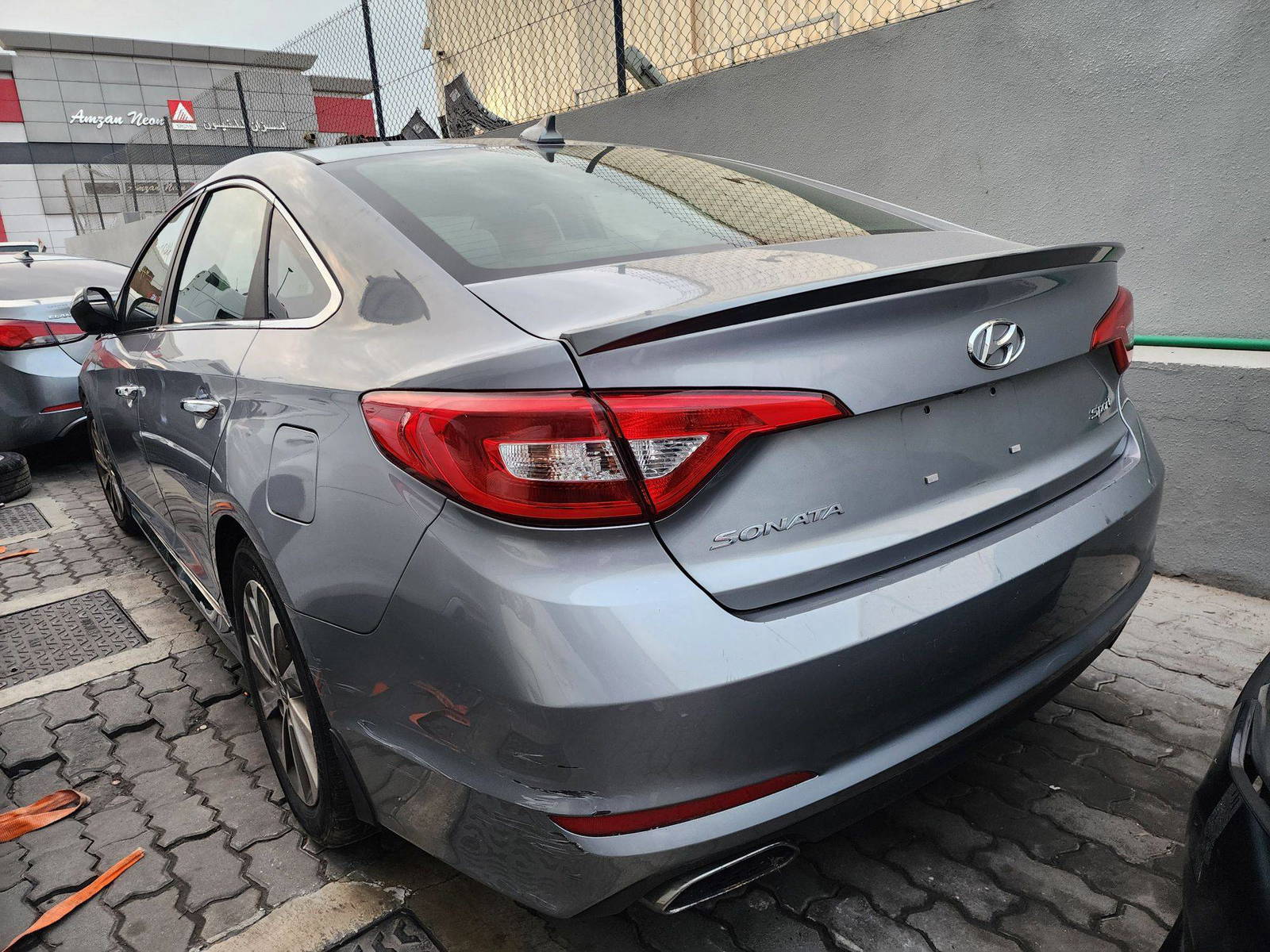 2015 HYUNDAI SONATA — 124834 Miles — Lot 77550644 — Al Quoz - Marhaba Auctions Used Cars - Image 3