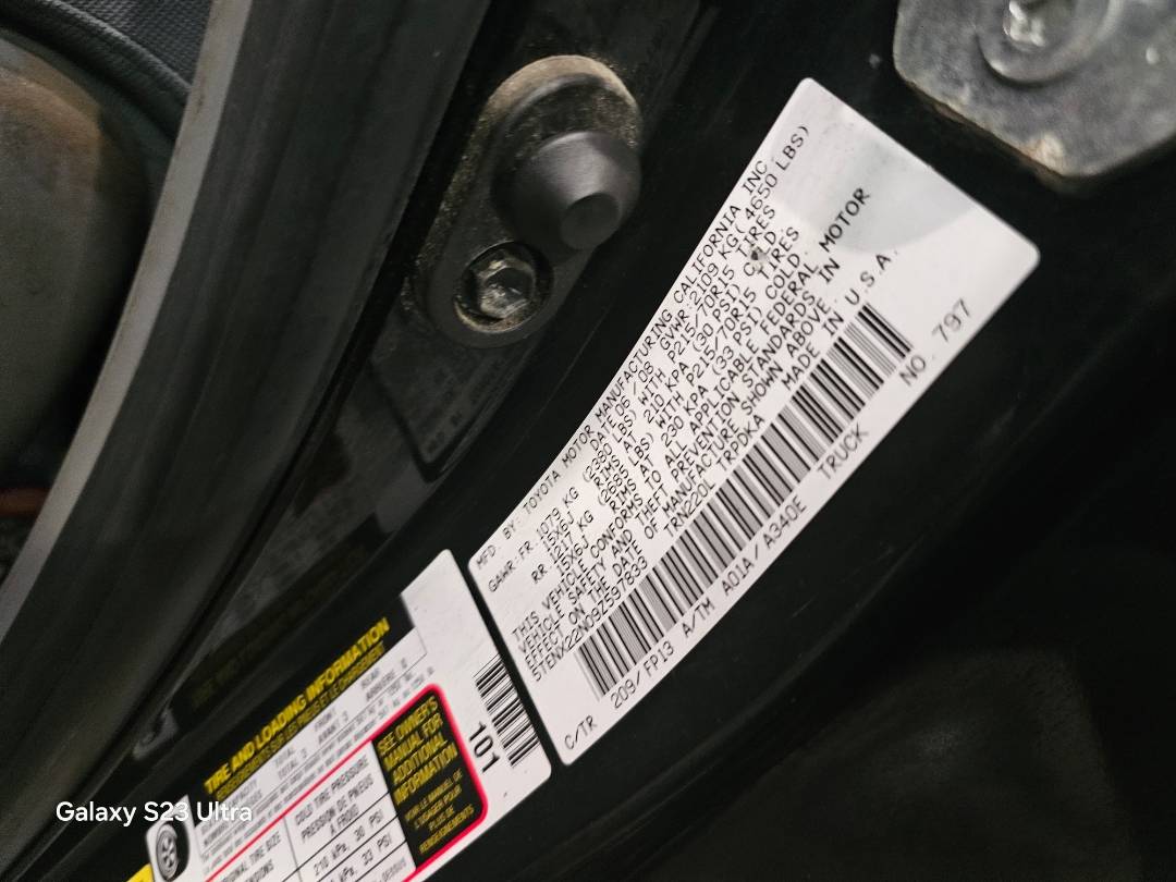 2009 TOYOTA TACOMA — 128951 Miles — Lot Z597833 — Main - Marhaba Auctions Used Cars - Image 9