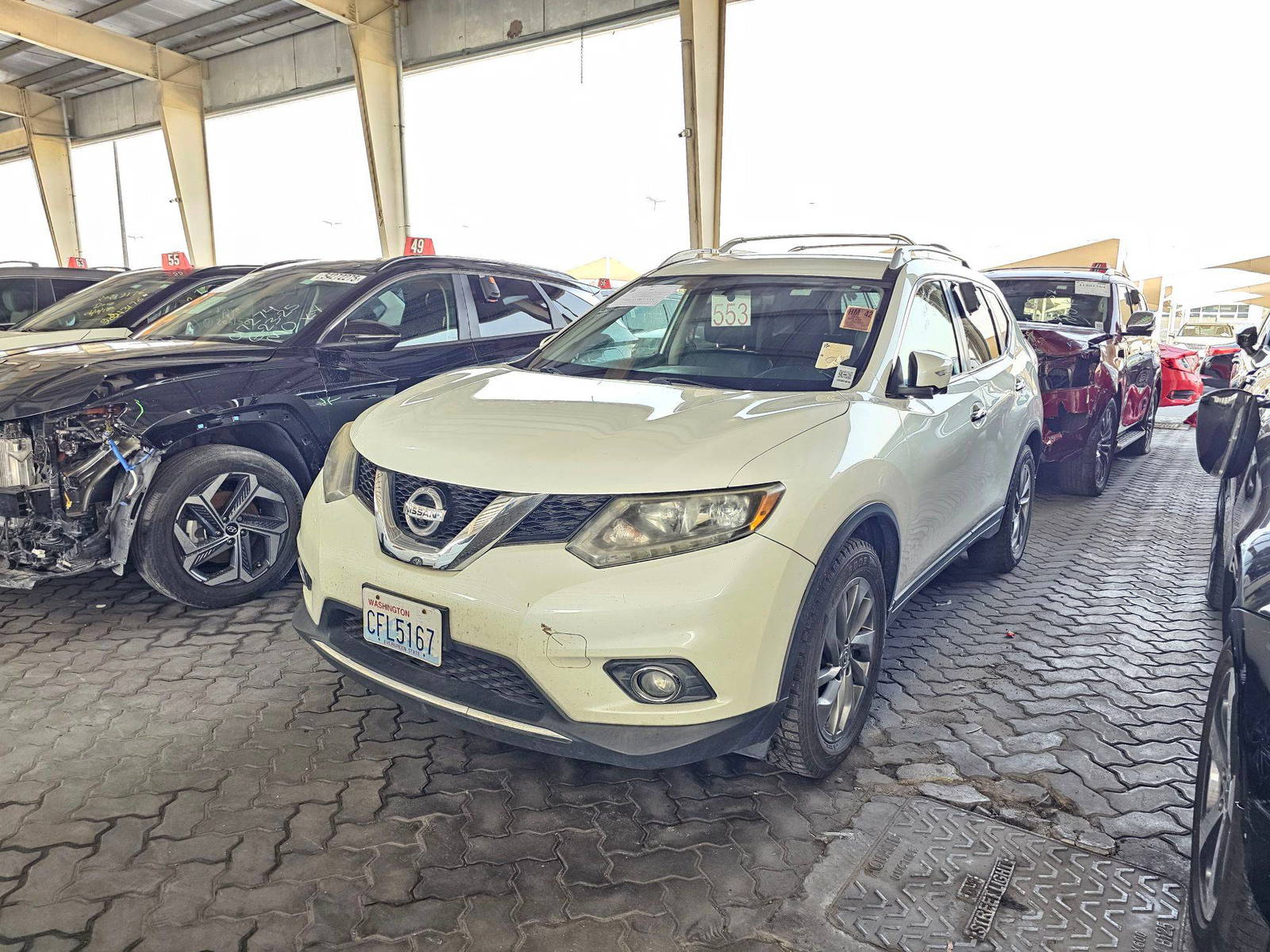 2015 NISSAN ROGUE — 123945 Miles — Lot 893983 — Souq - Marhaba Auctions Used Cars - Image 5