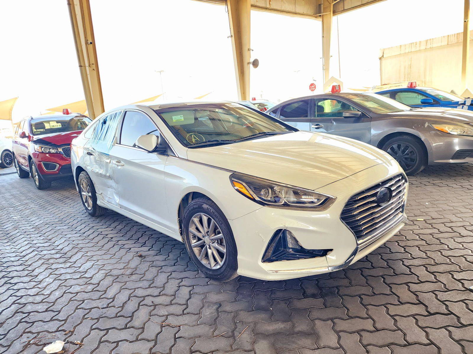 2019 HYUNDAI SONATA — 55653 Miles — Lot KH771266 — Souq - Marhaba Auctions Used Cars - Image 4