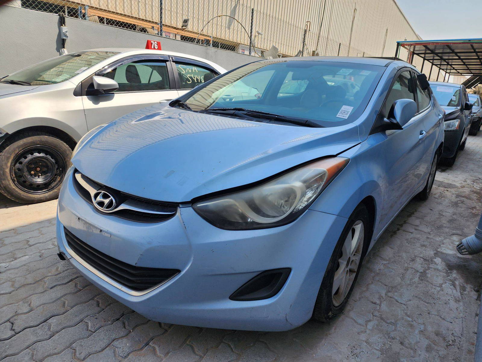 2011 HYUNDAI ELANTRA — 213672 Miles — Lot 75624523 — Al Quoz - Marhaba Auctions Used Cars - Image 4