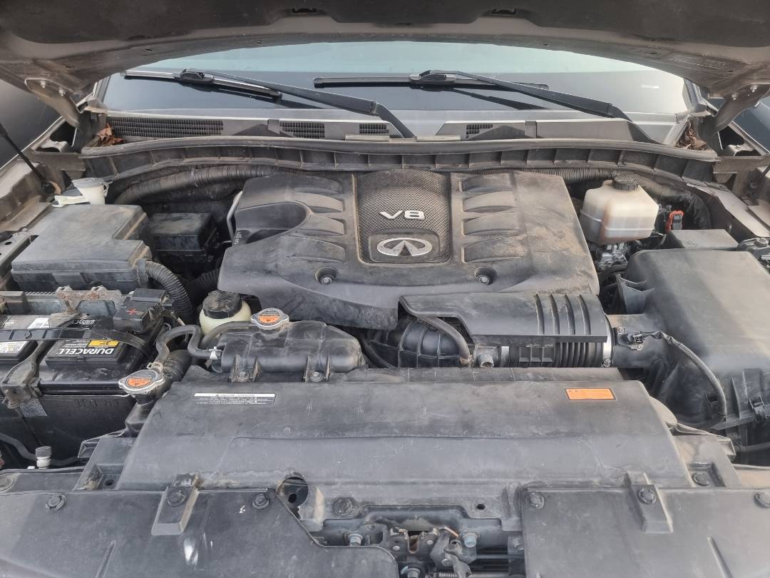 2014 INFINITI QX80 — 161655 Miles — Lot 52482 — Ind. 12 - Marhaba Auctions Used Cars - Image 9