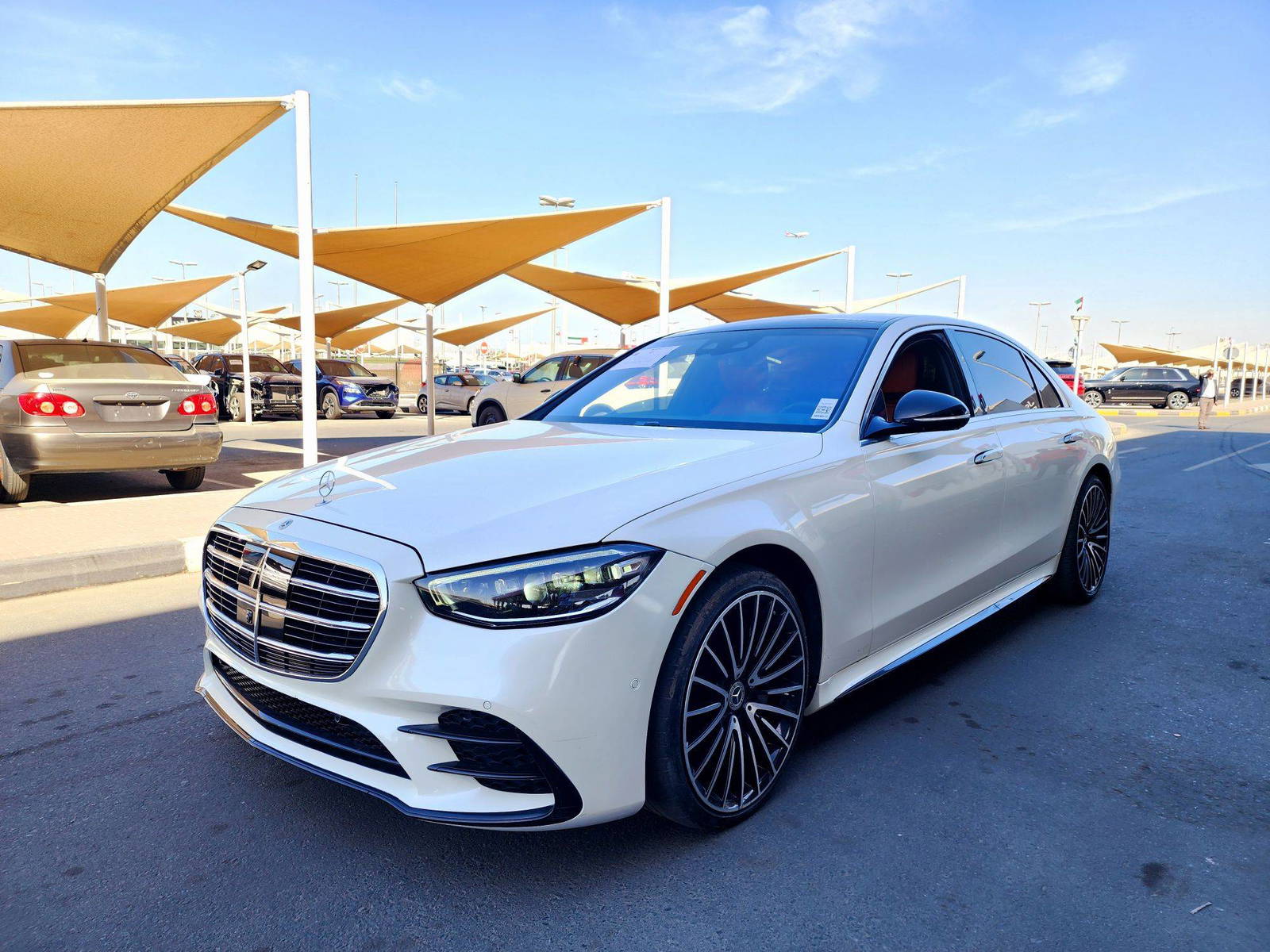 2021 MERCEDES BENZ S 580 — 66290 Miles — Lot 037610 — Main - Marhaba Auctions Used Cars - Image 4