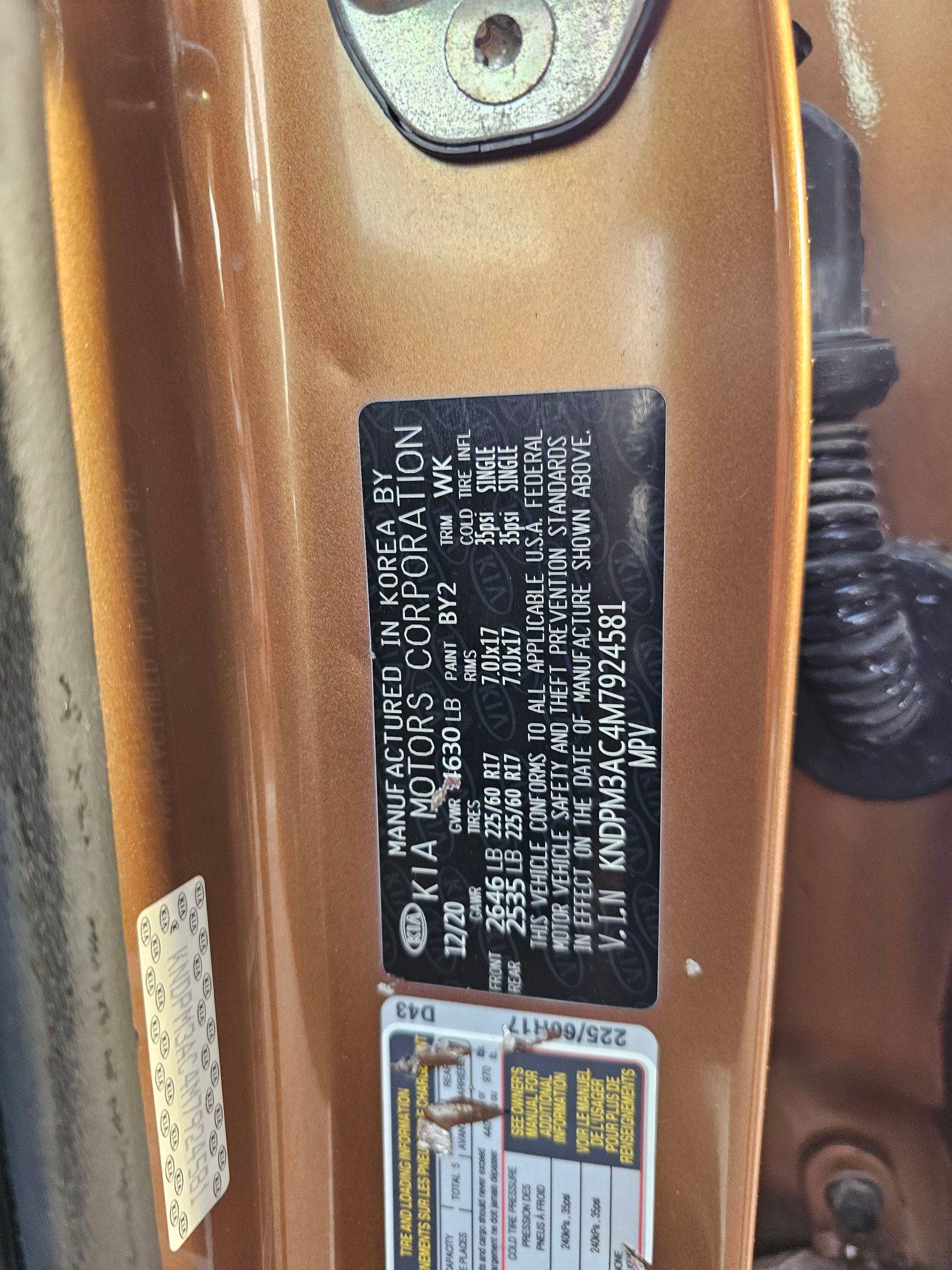 KIA SPORTAGE 2021 - Marhaba Auction Used Cars - Image 8